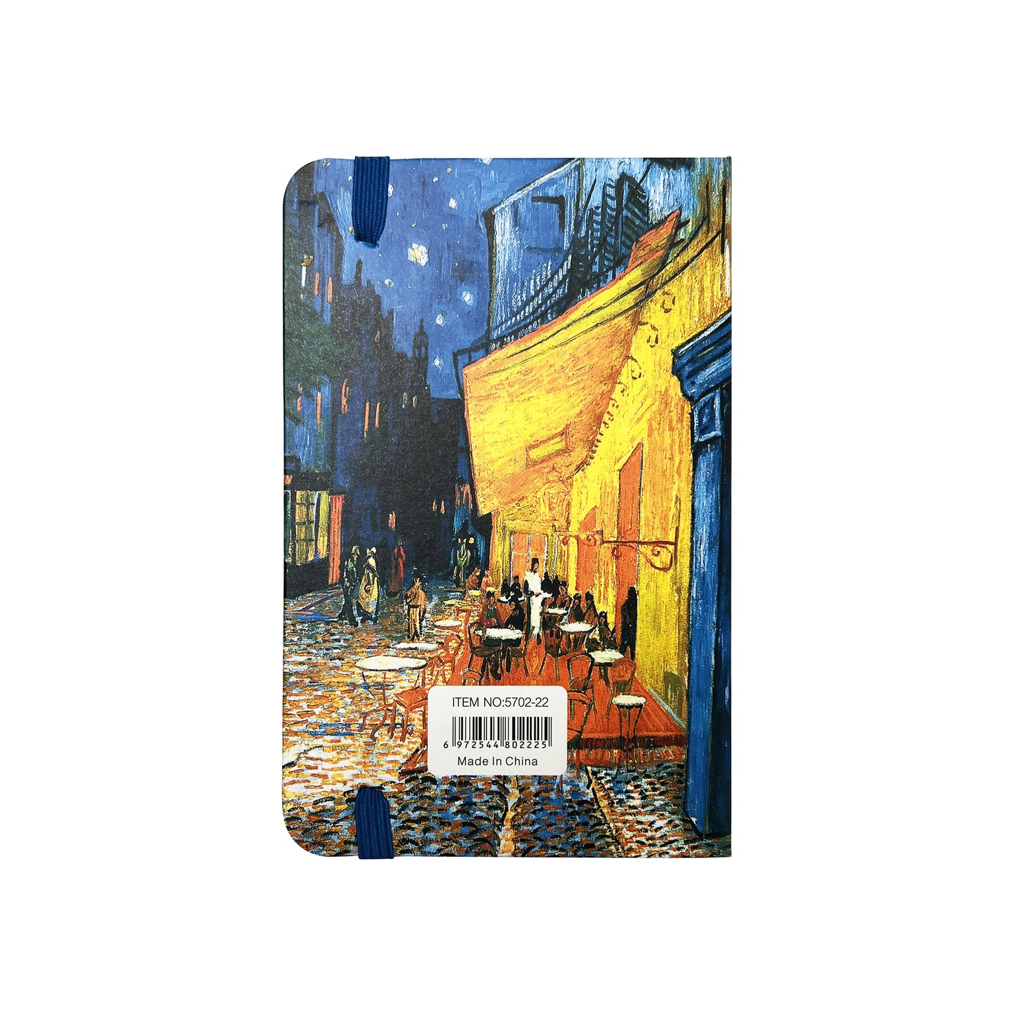 A6 Notebook Hard Cover Van Gogh - Cafe Terrace at Night