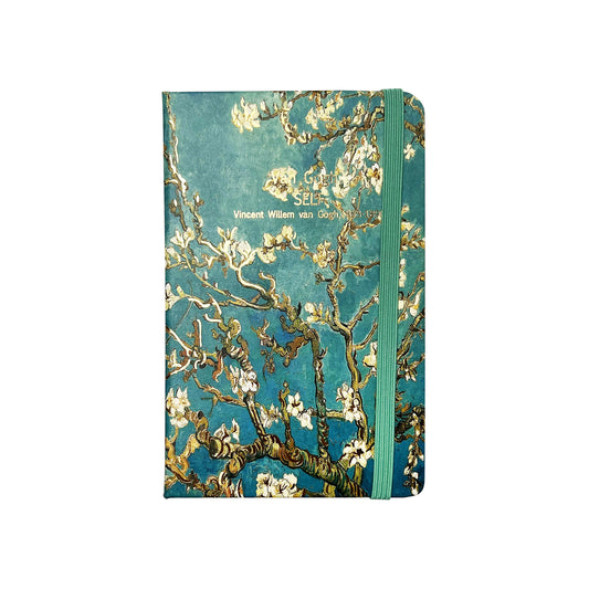 A6 Notebook Hard Cover Van Gogh - Almond Blossoms