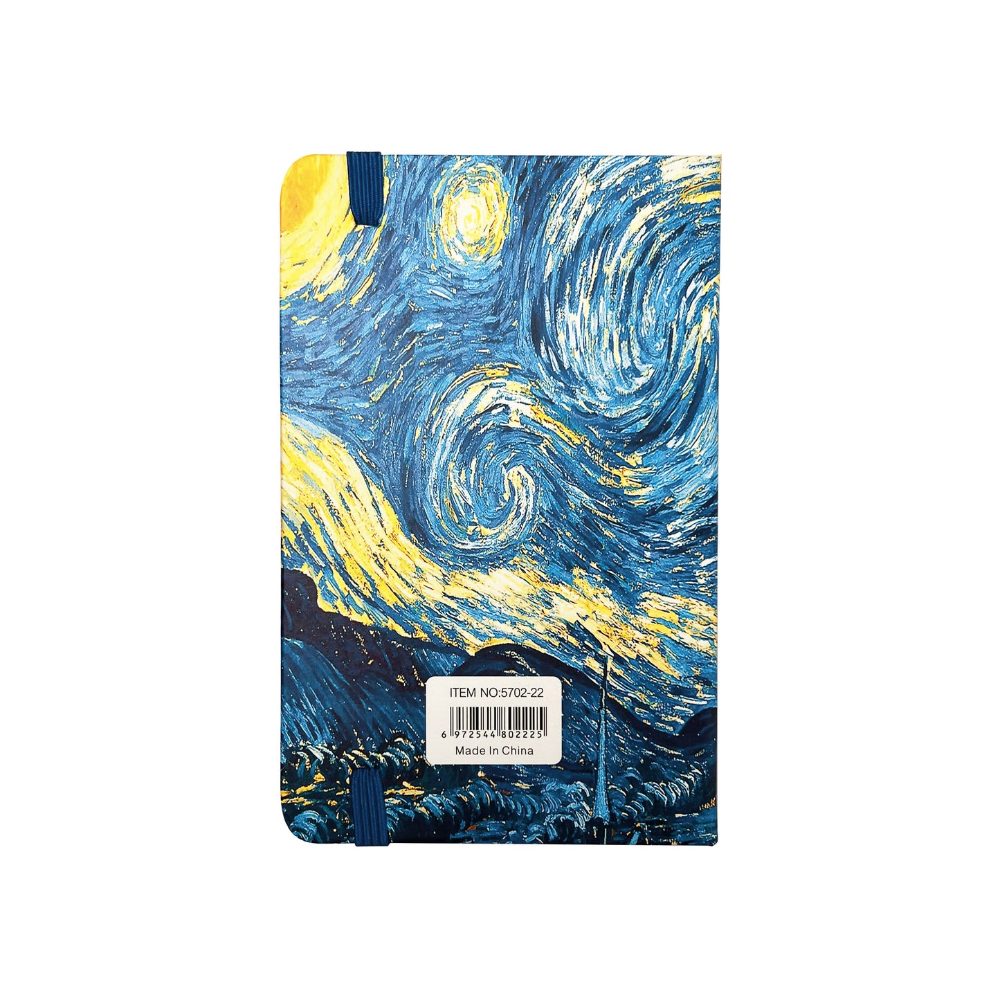 A6 Notebook Hard Cover Van Gogh - Starry Night
