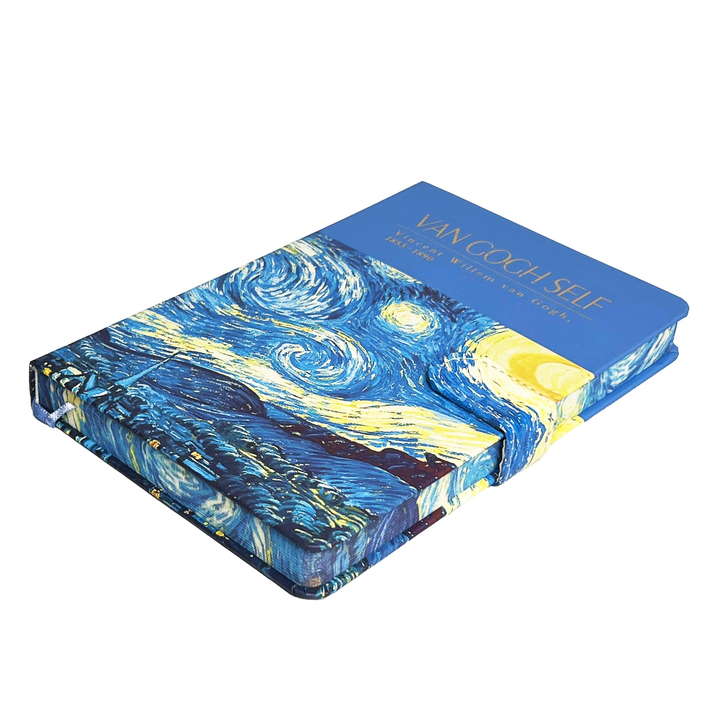 B5 Notebook Hard Cover Magnet Van Gogh - Starry Night