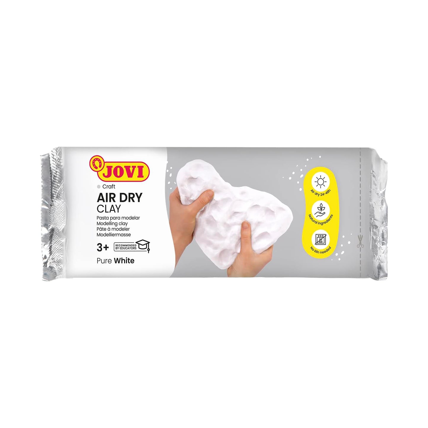 500g Air Dry Modelling White Clay - Jovi