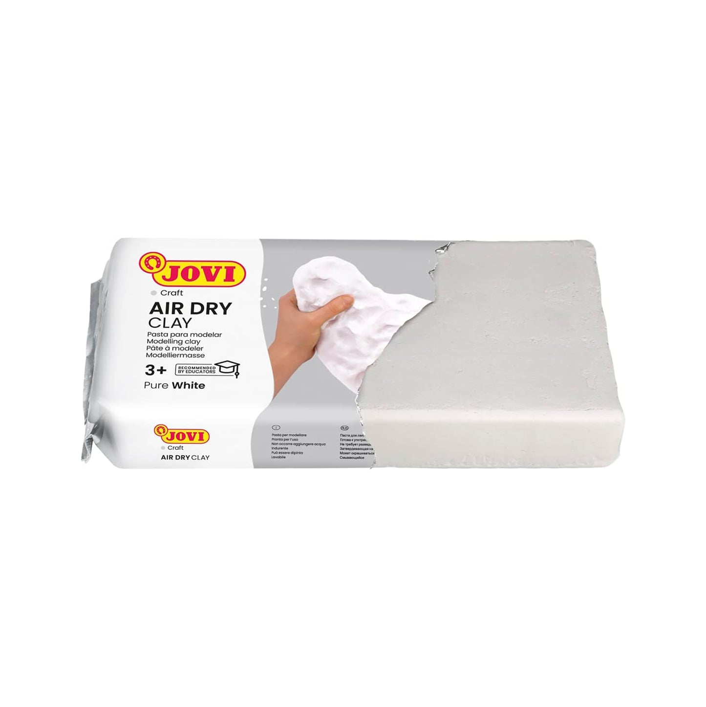 500g Air Dry Modelling White Clay - Jovi