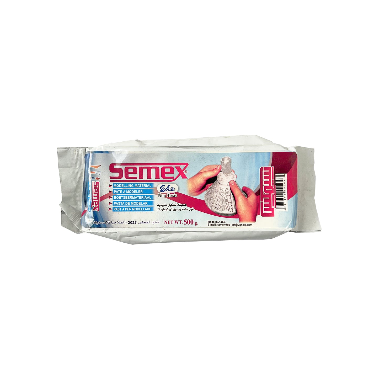 Ceramic modeling Dough white – 500 Gm
