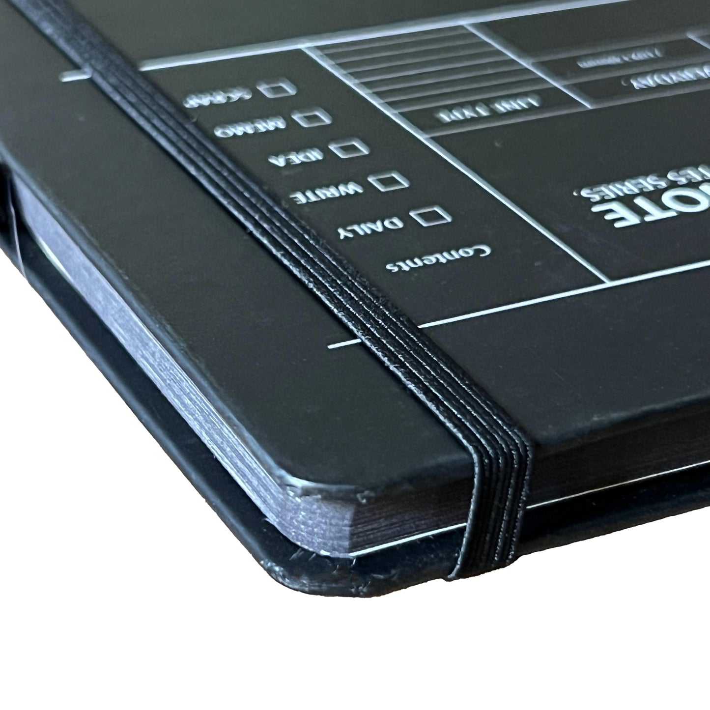 A5 Notebook Hard Cover - Black