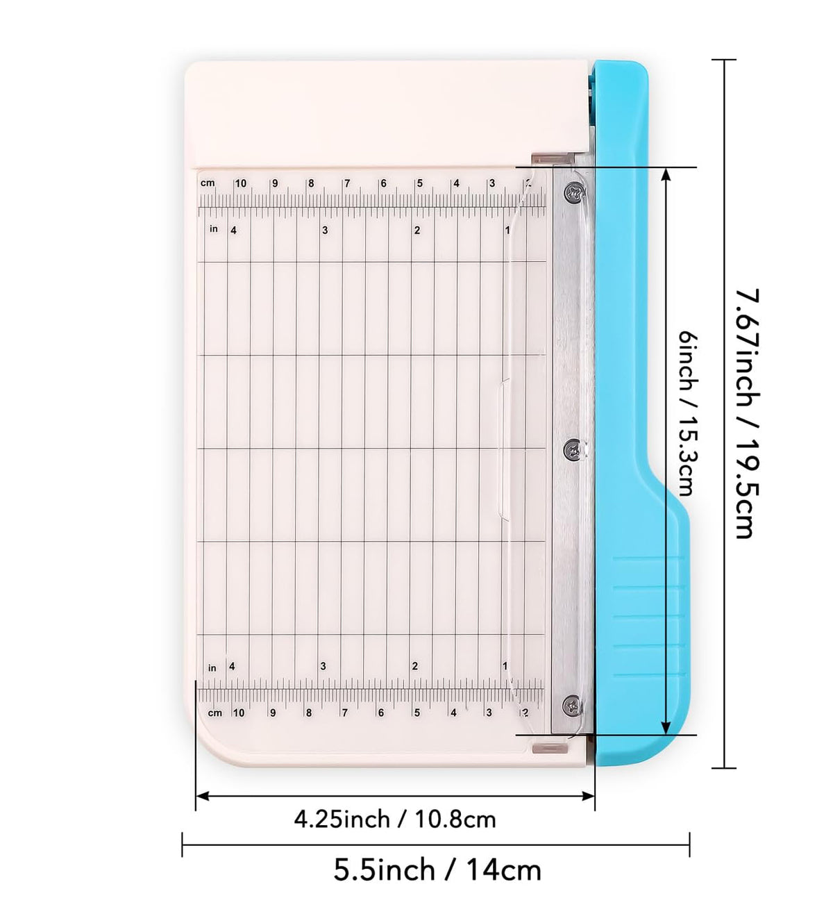 A6 Manual Paper Cutter Safe Sliding Knife Desktop Trimmer