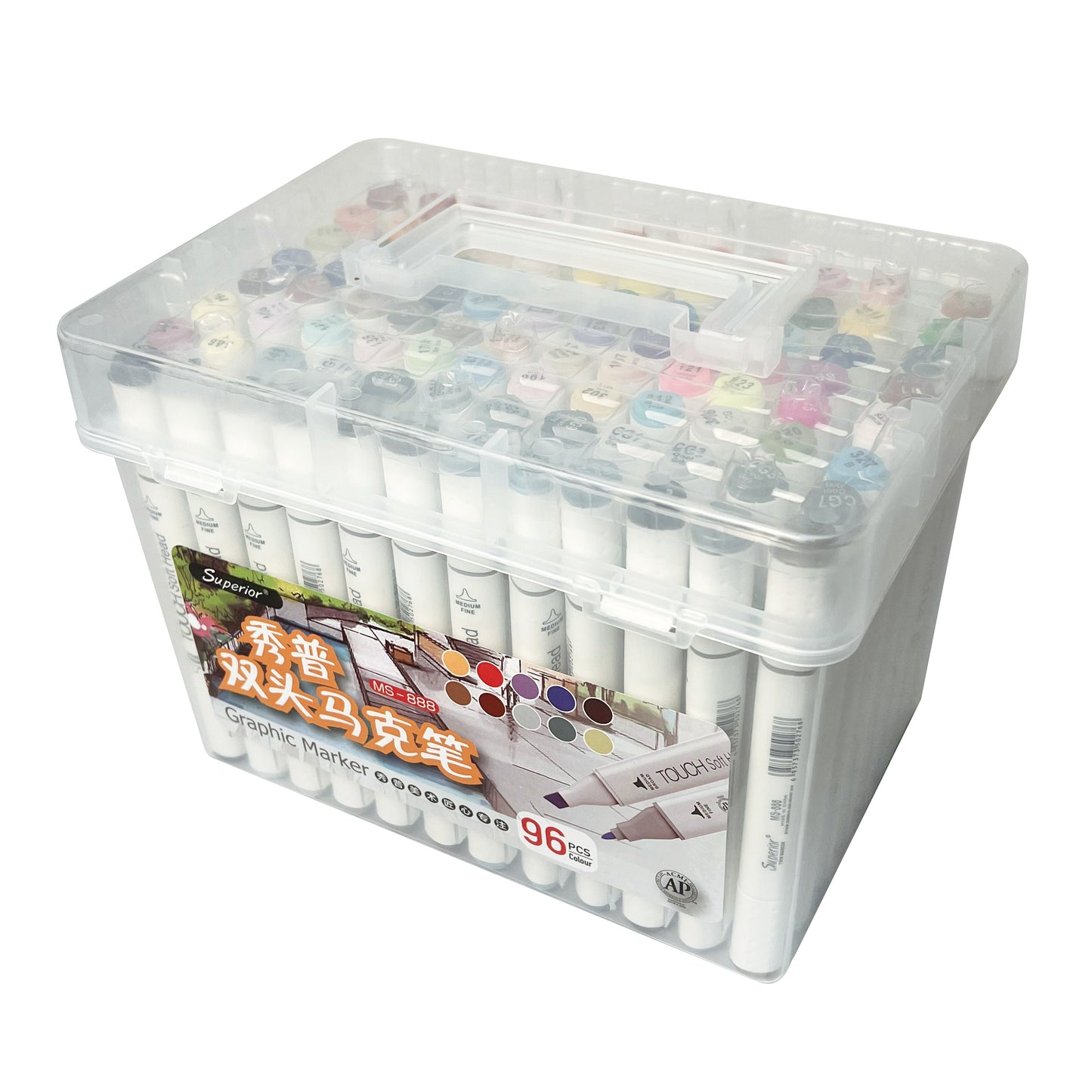 96pcs Markers set - Superior