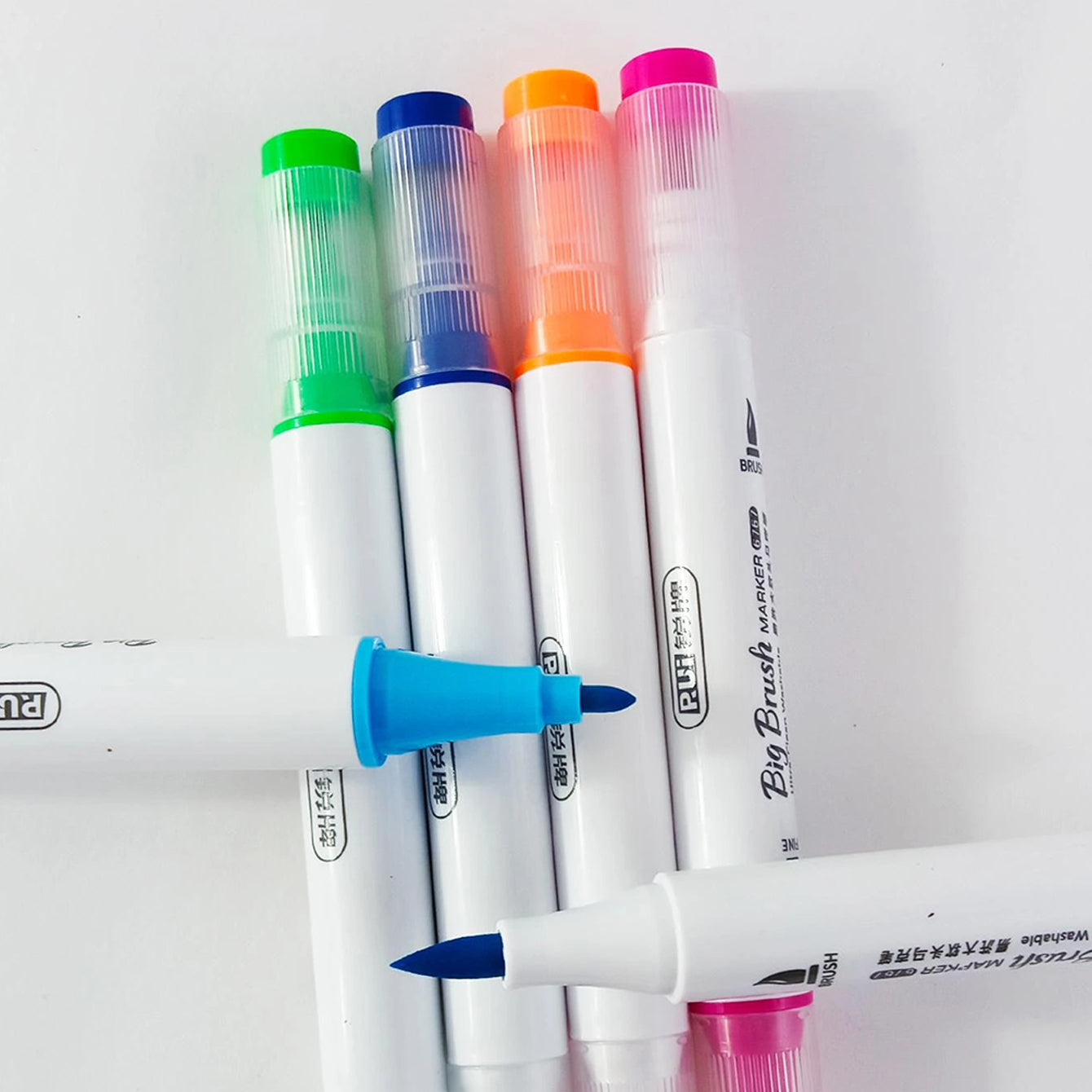 12pcs Markers set for kids - Blue