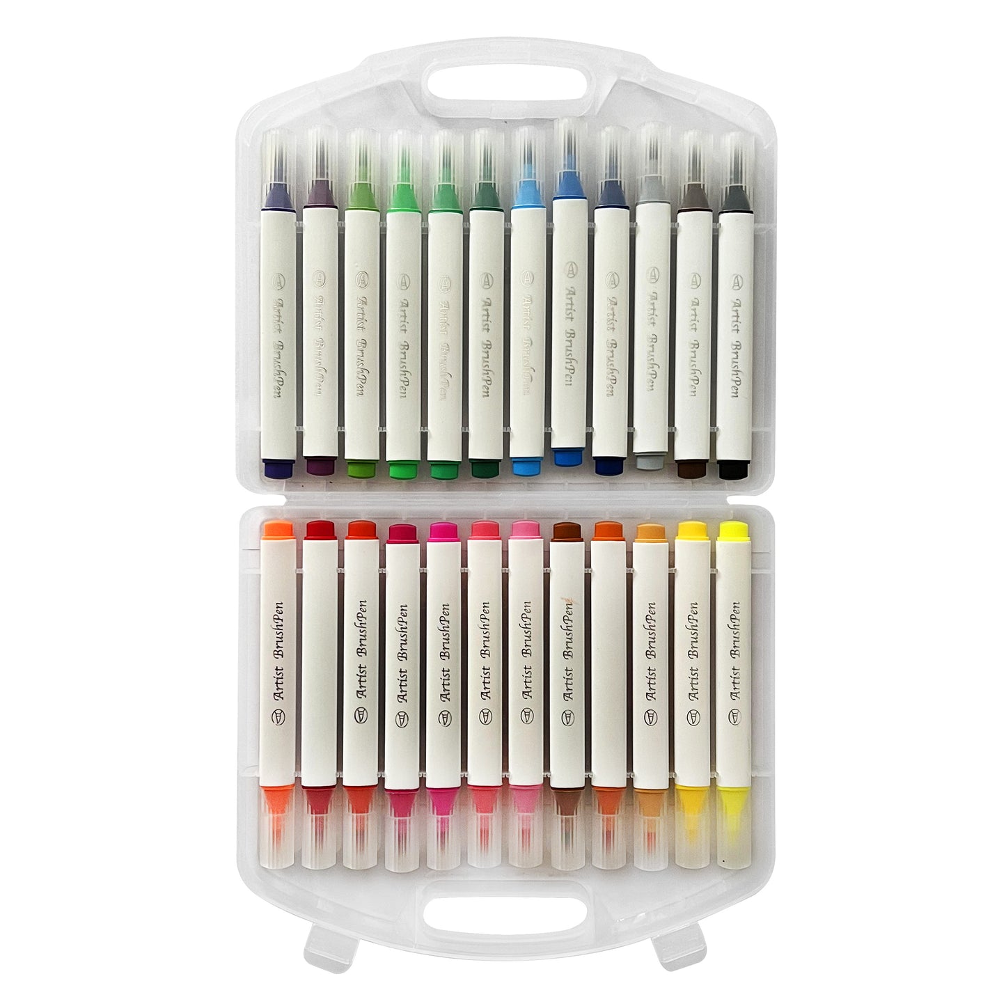 24pcs colored brush pen
