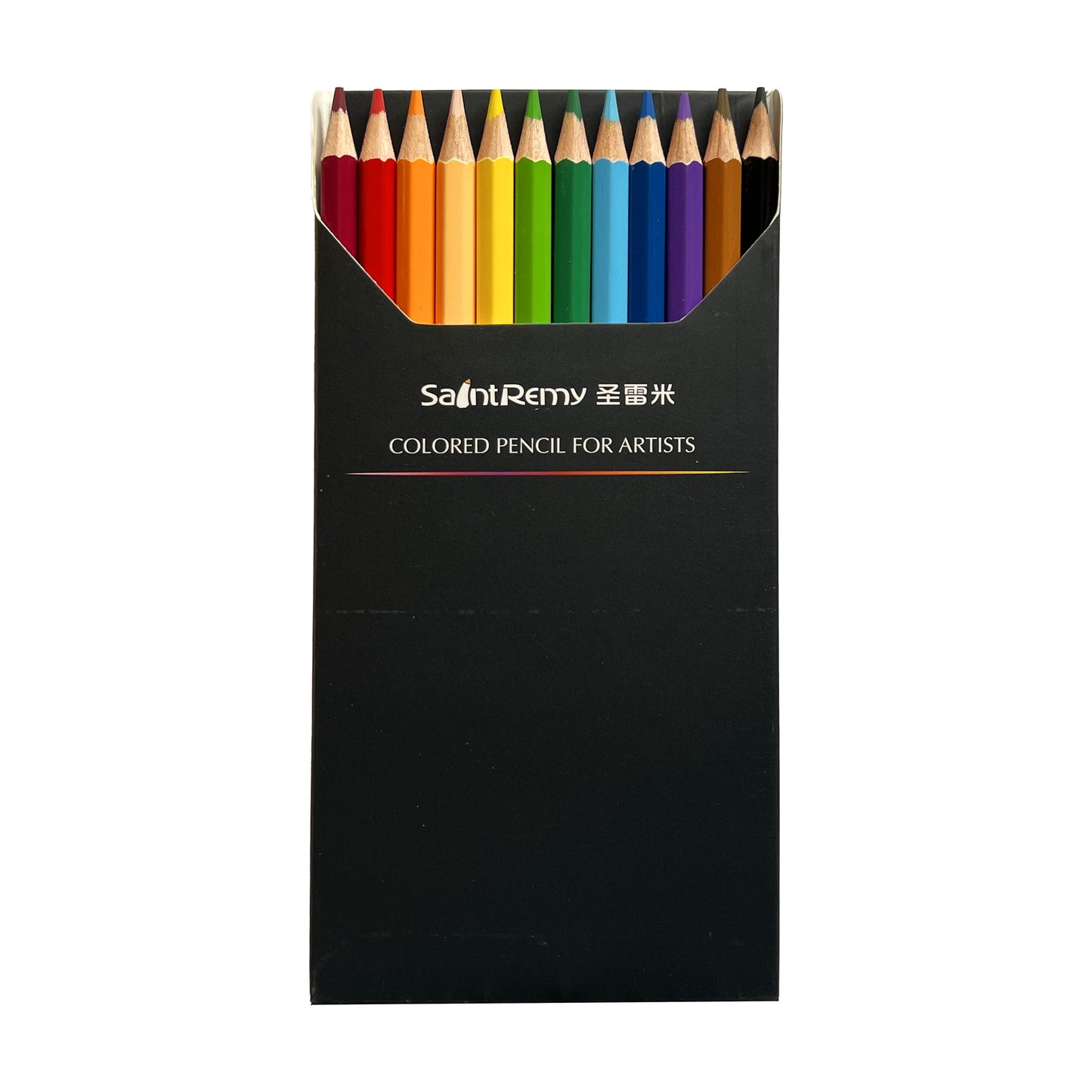 12 Pcs Coloring Pencils - Saint Remy