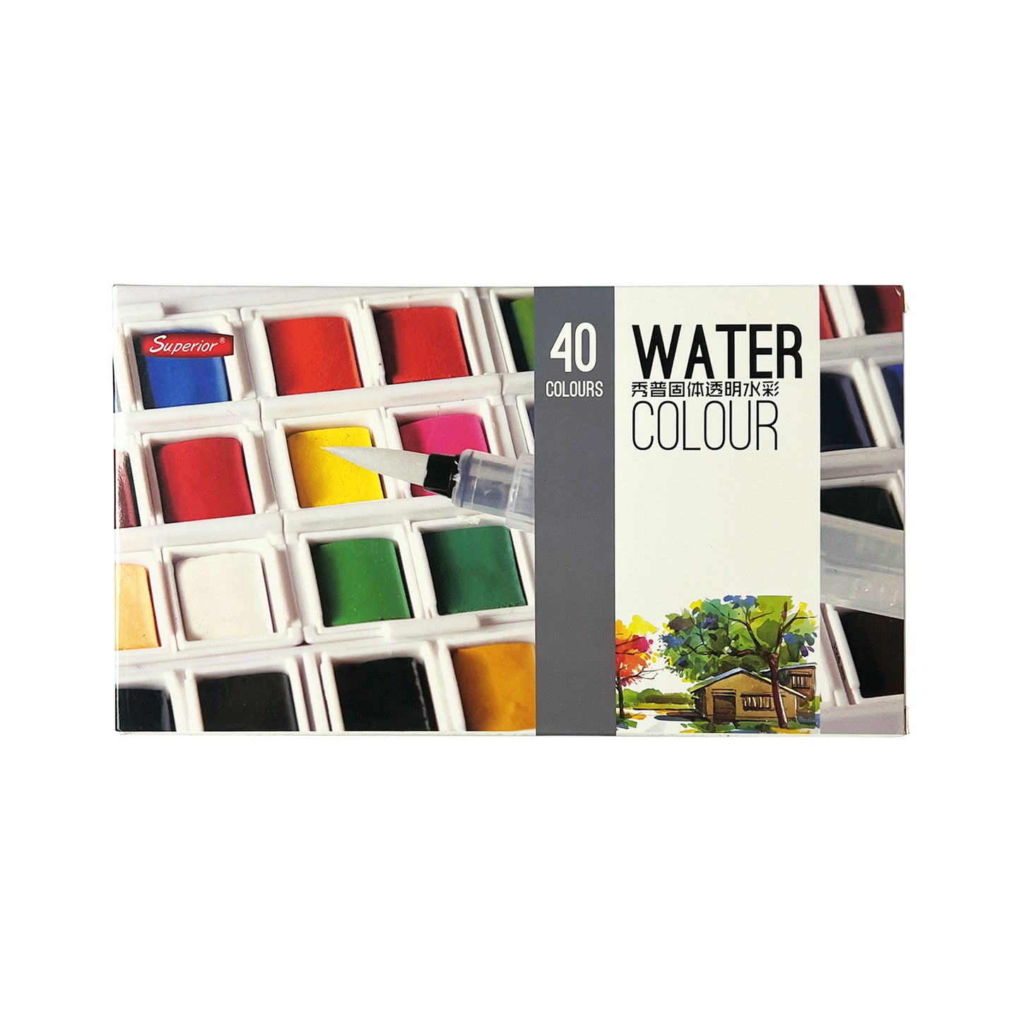 40pcs watercolor Set - Superior