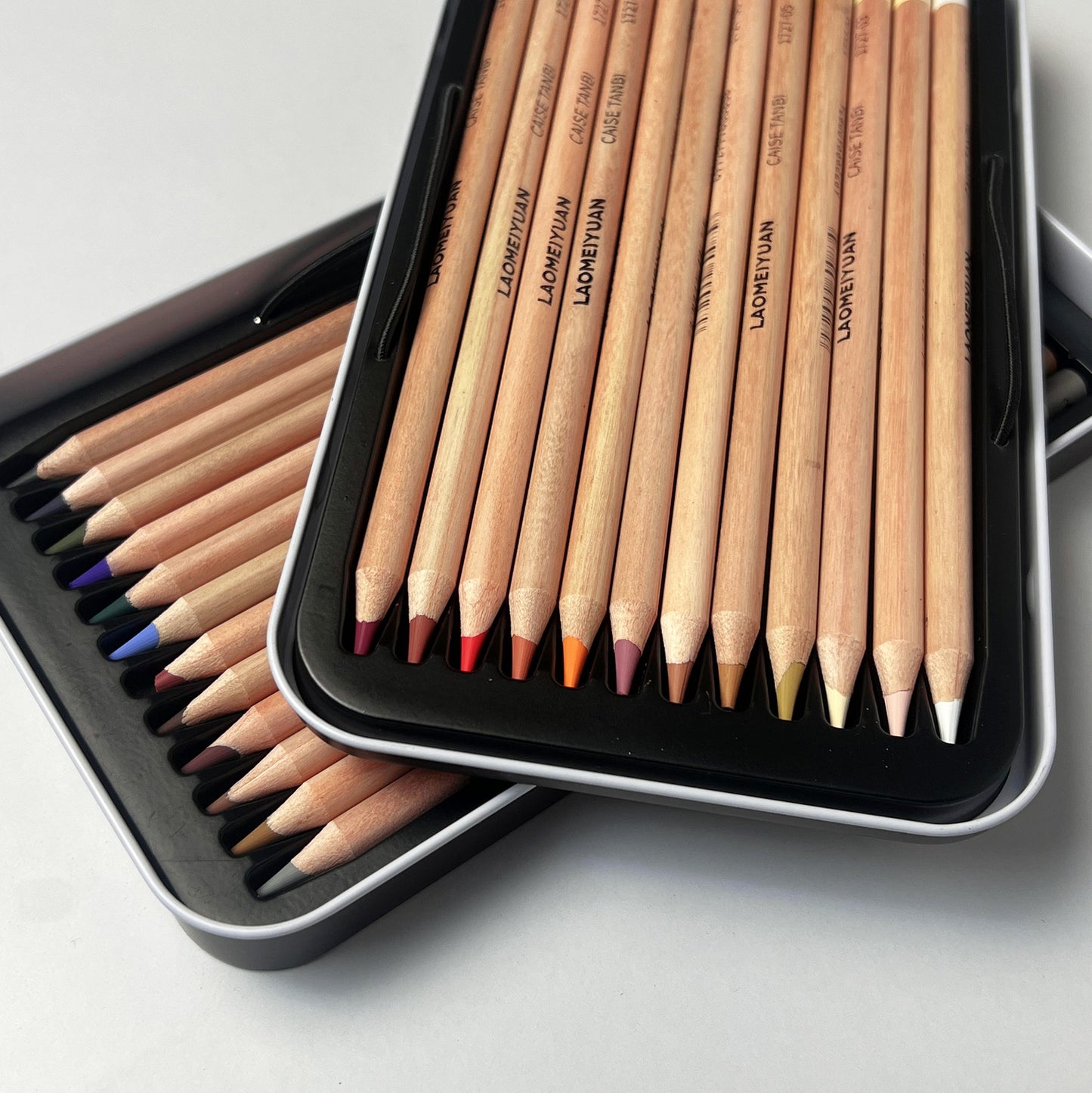 24 Pcs Soft pastel Color Pencils