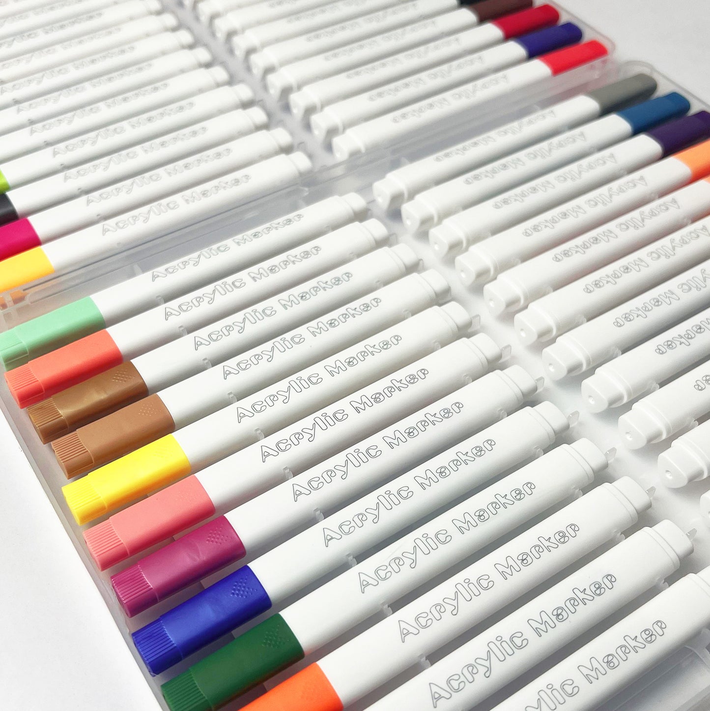 48pcs Acrylic brush pen