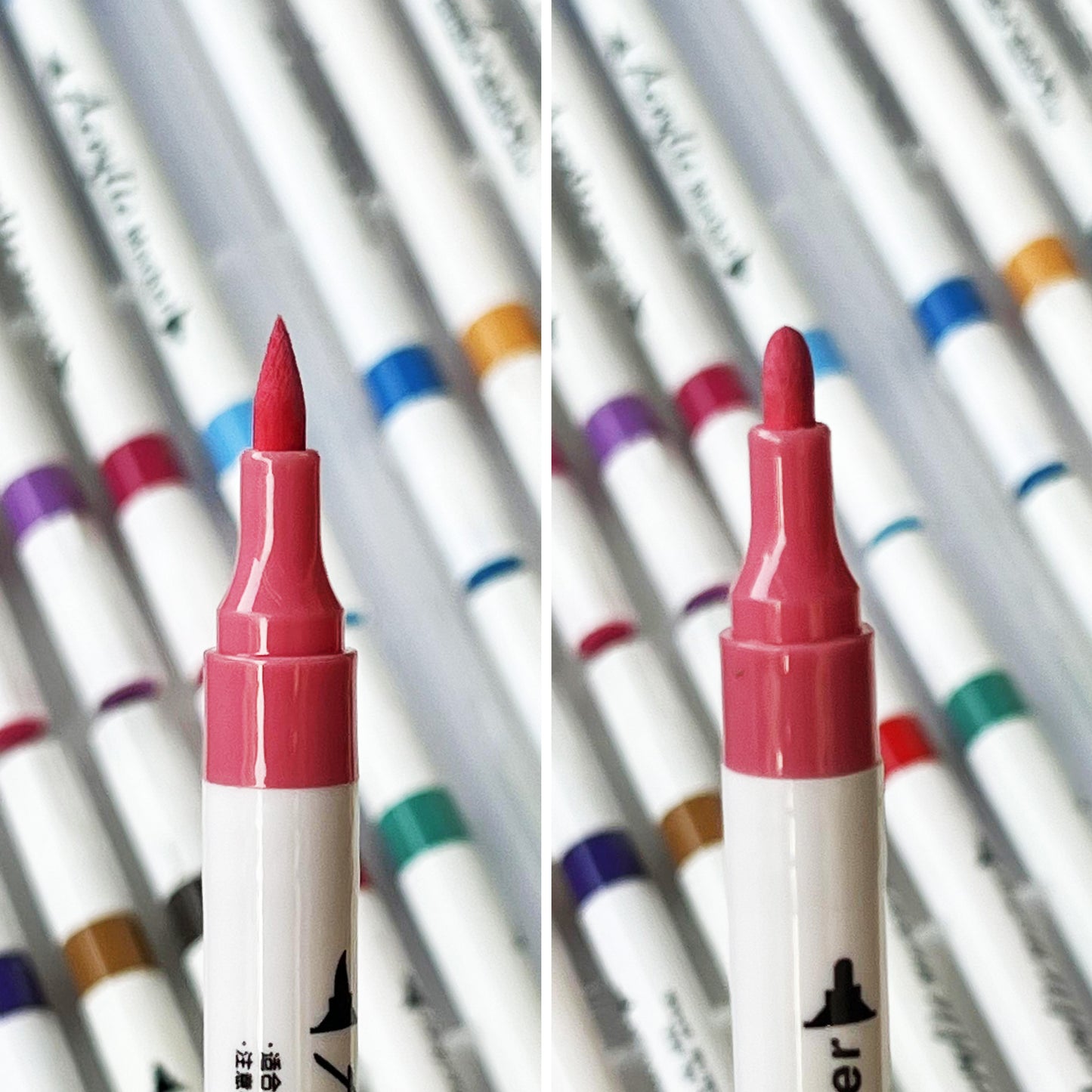 36pcs Acrylic Dual Tip