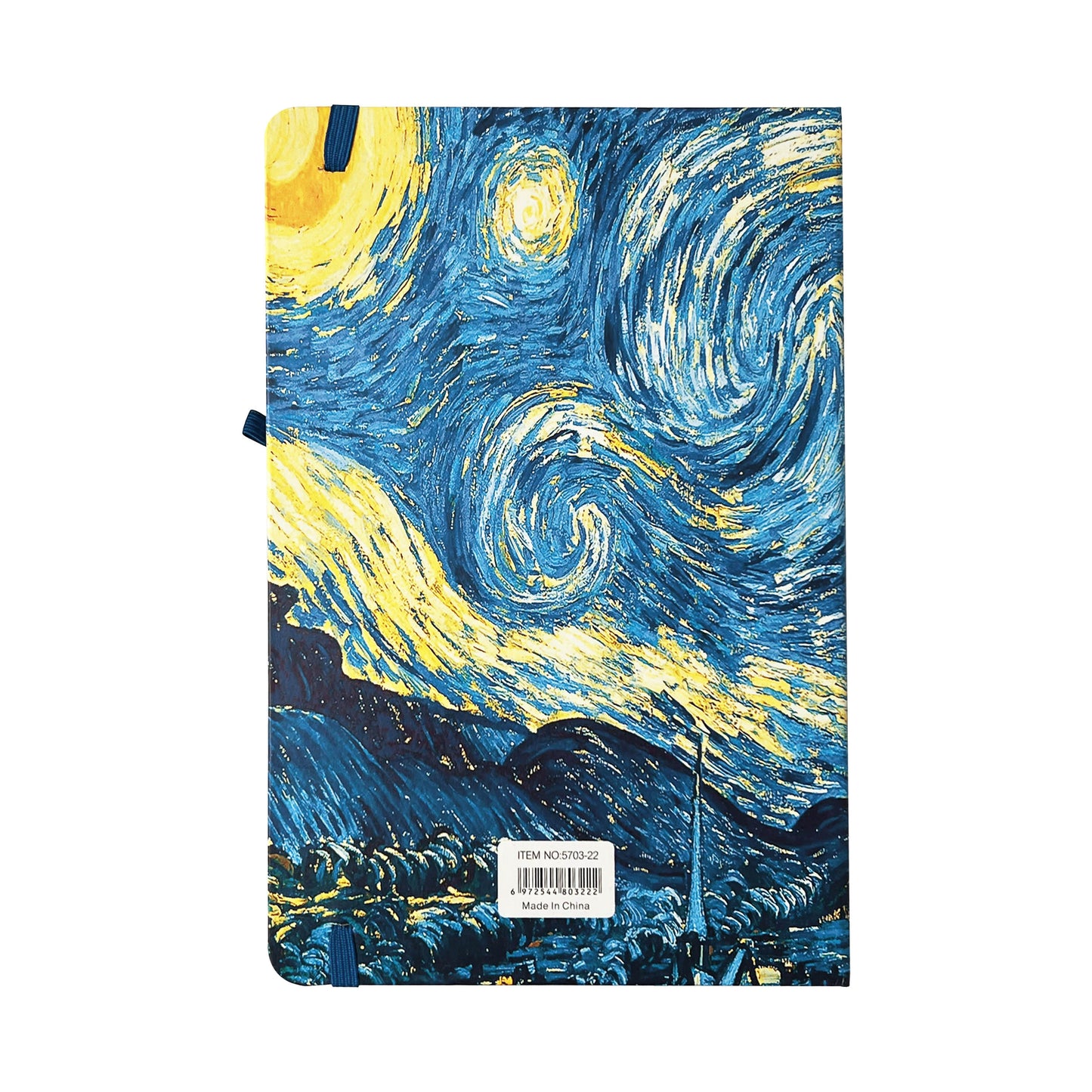 A5 Notebook Hard Cover Van Gogh - Starry Night