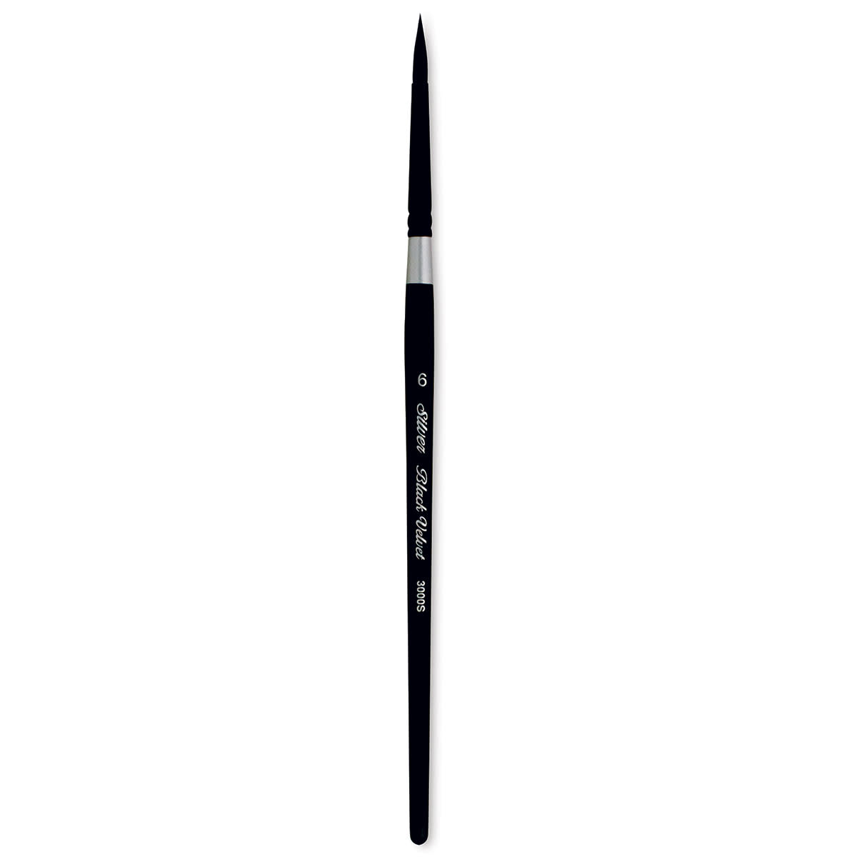 Silver Brush Black Velvet Brush - Round