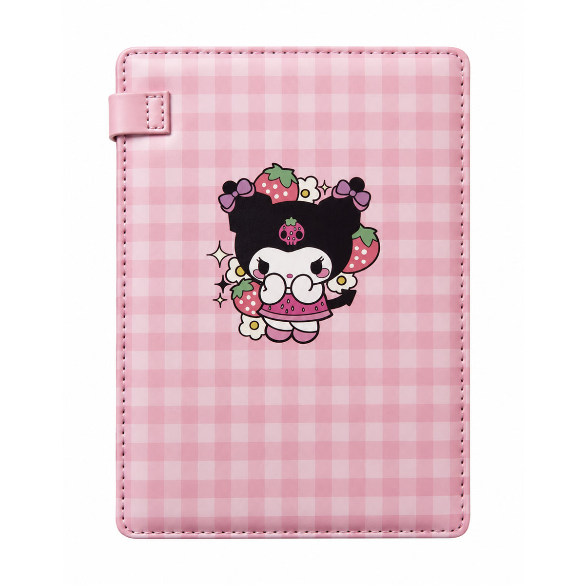 A5 Kuromi Notebook Hard Cover - Pink