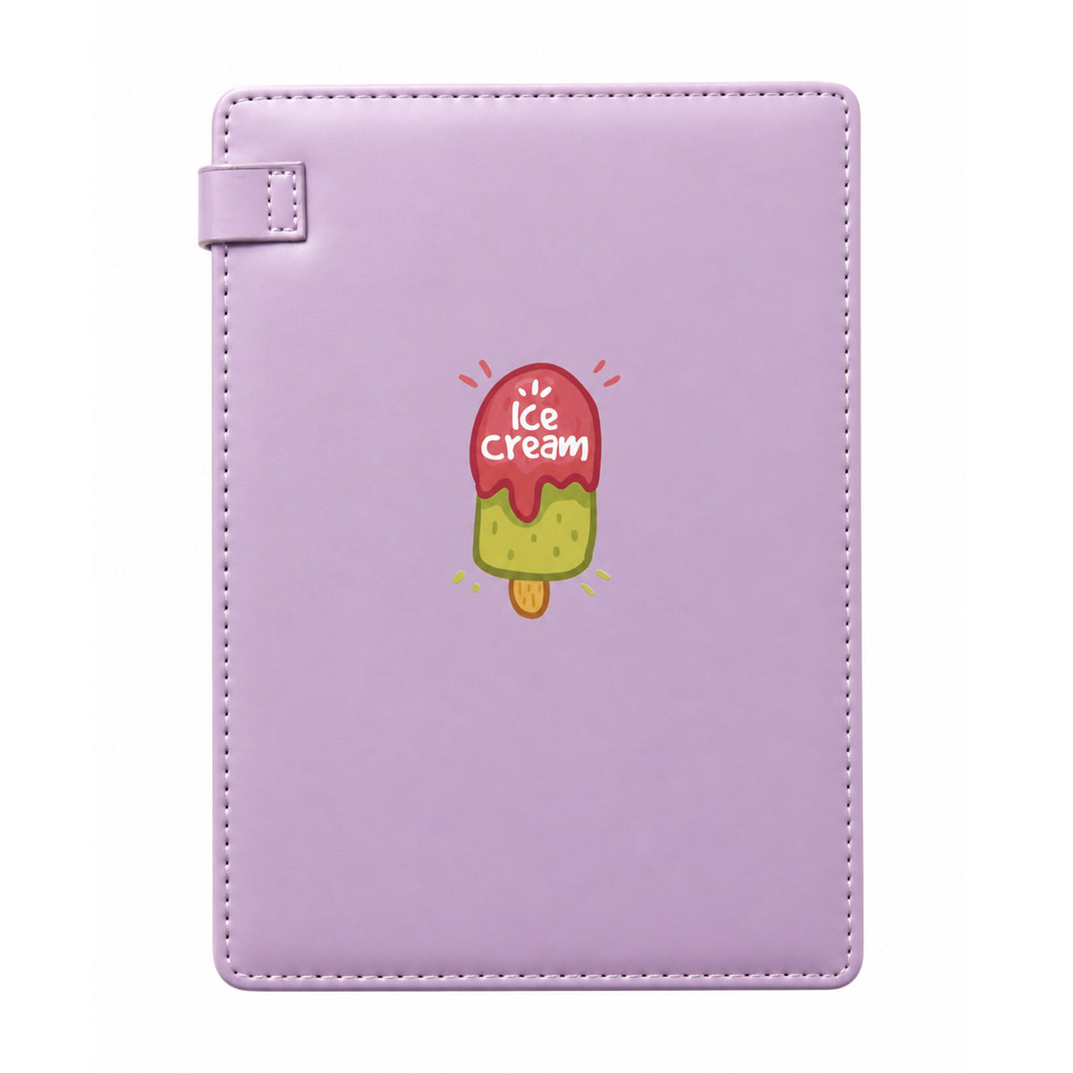 A5 Notebook Hard Cover - Ice Cream