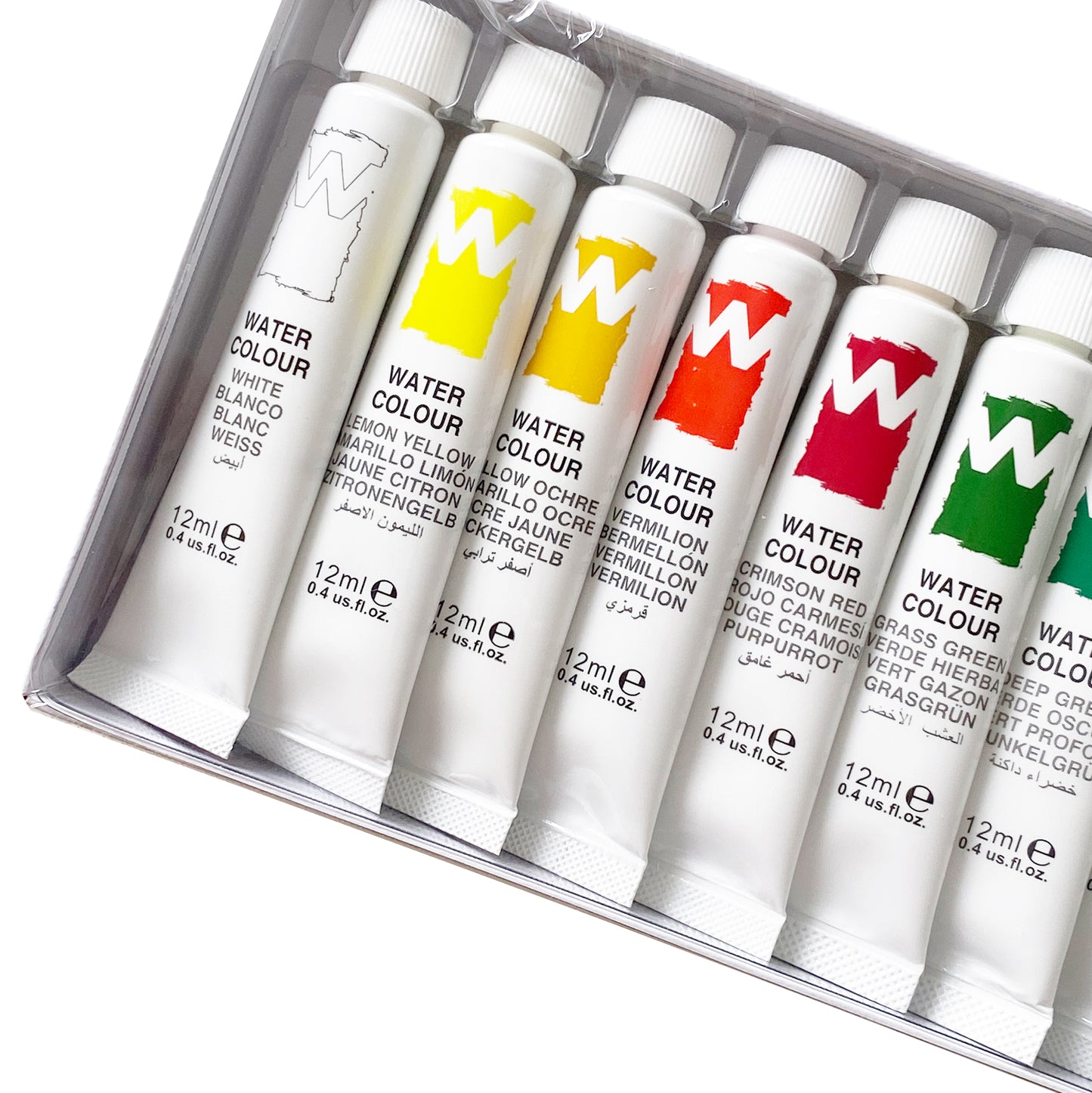 12 Tubes Watercolor Set - Art rangers