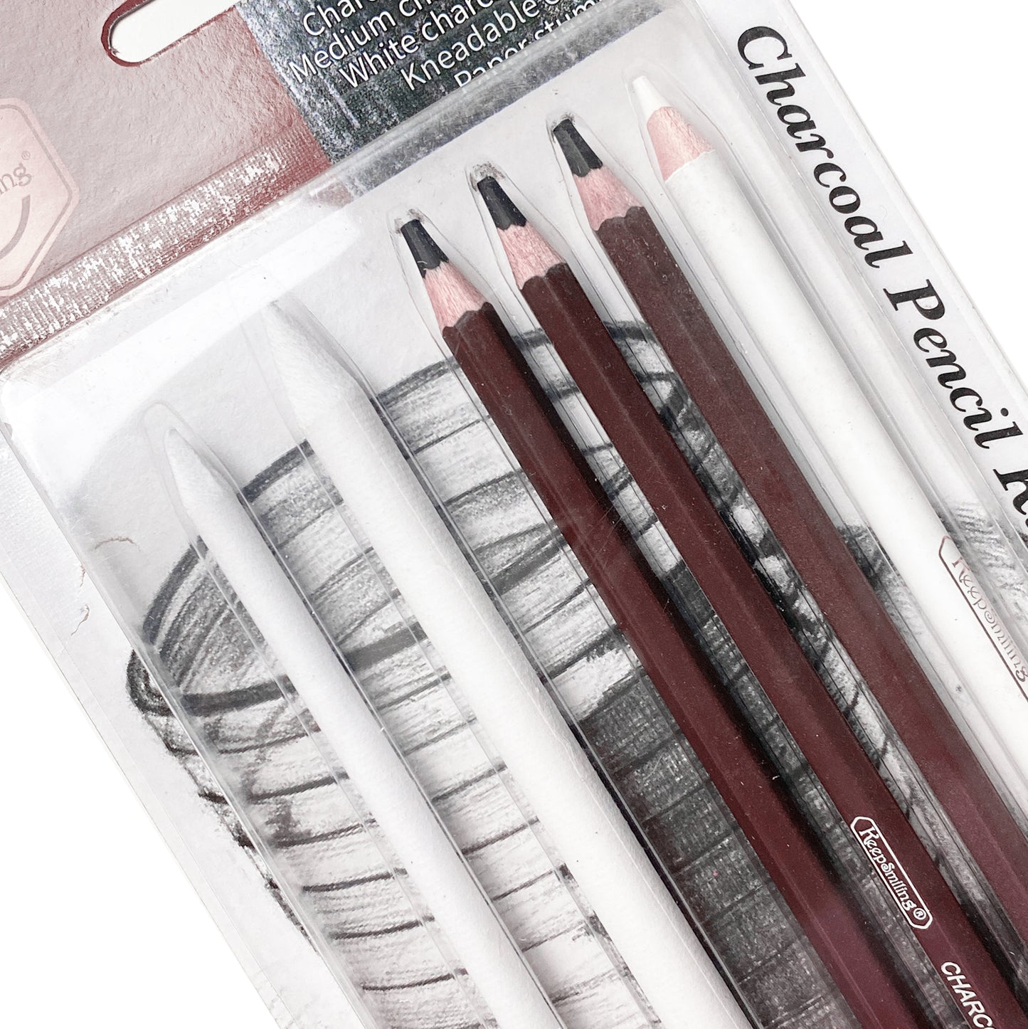 Charcoal Pencil Kit 7Pcs Set