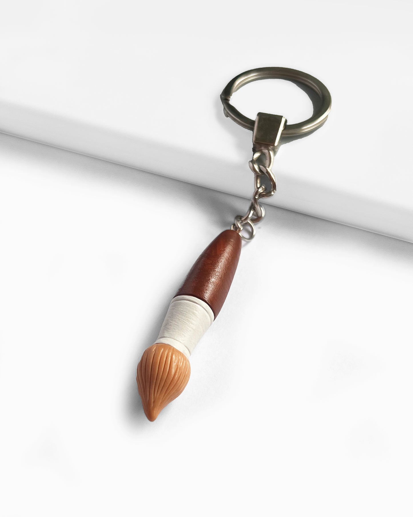 Brush keychain