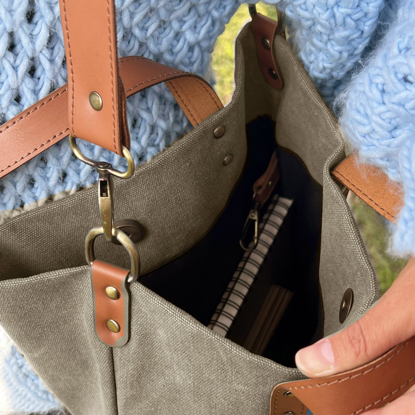 Tote bag - Olive Green