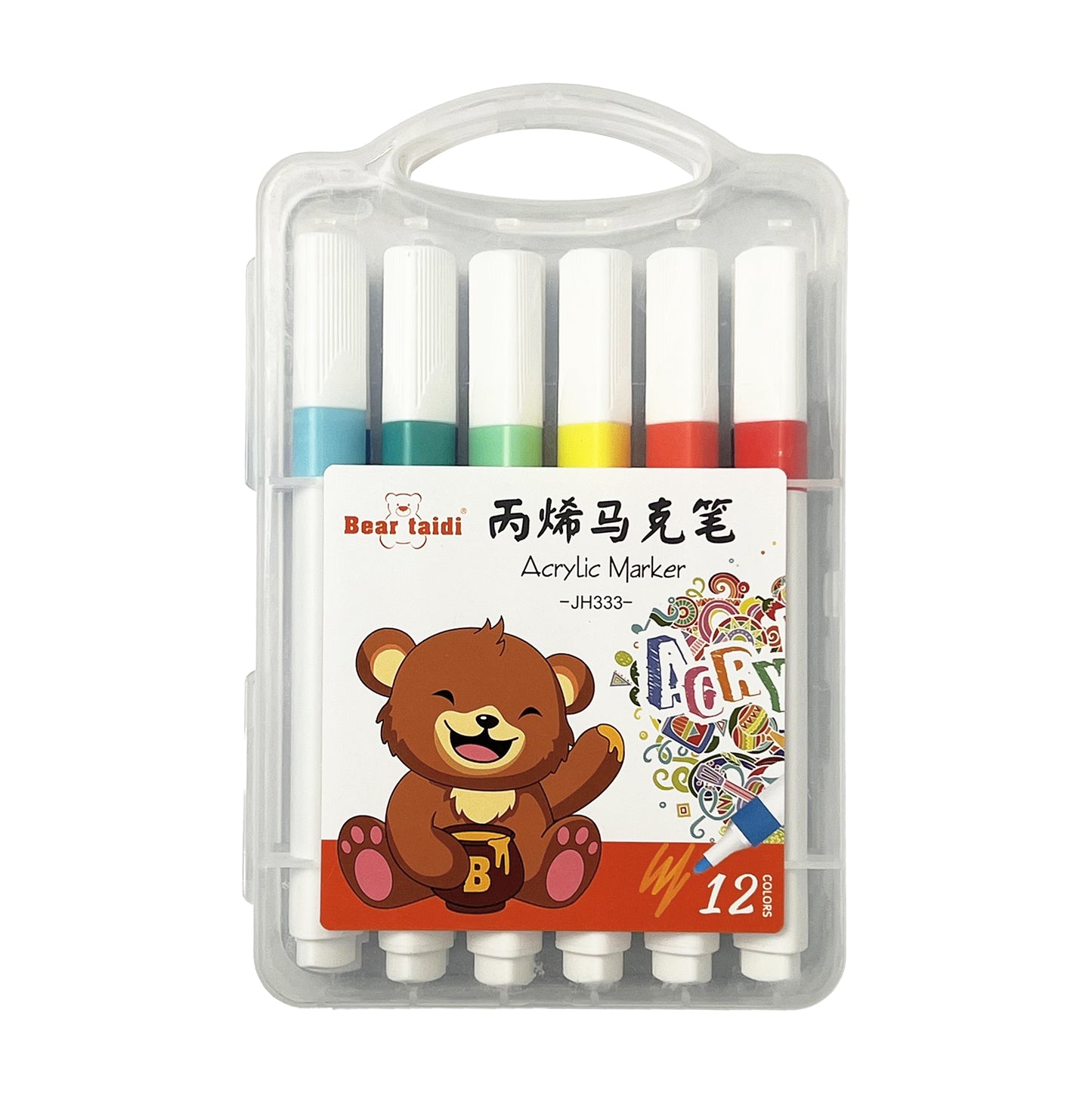 12pcs Acrylic markers