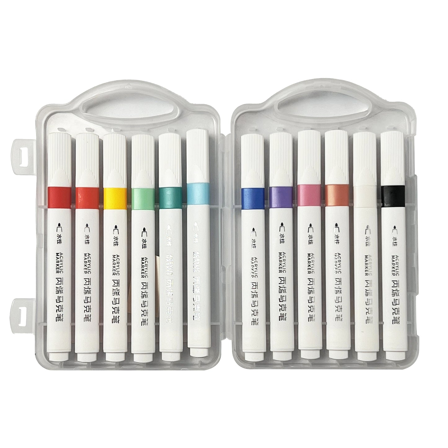 12pcs Acrylic markers