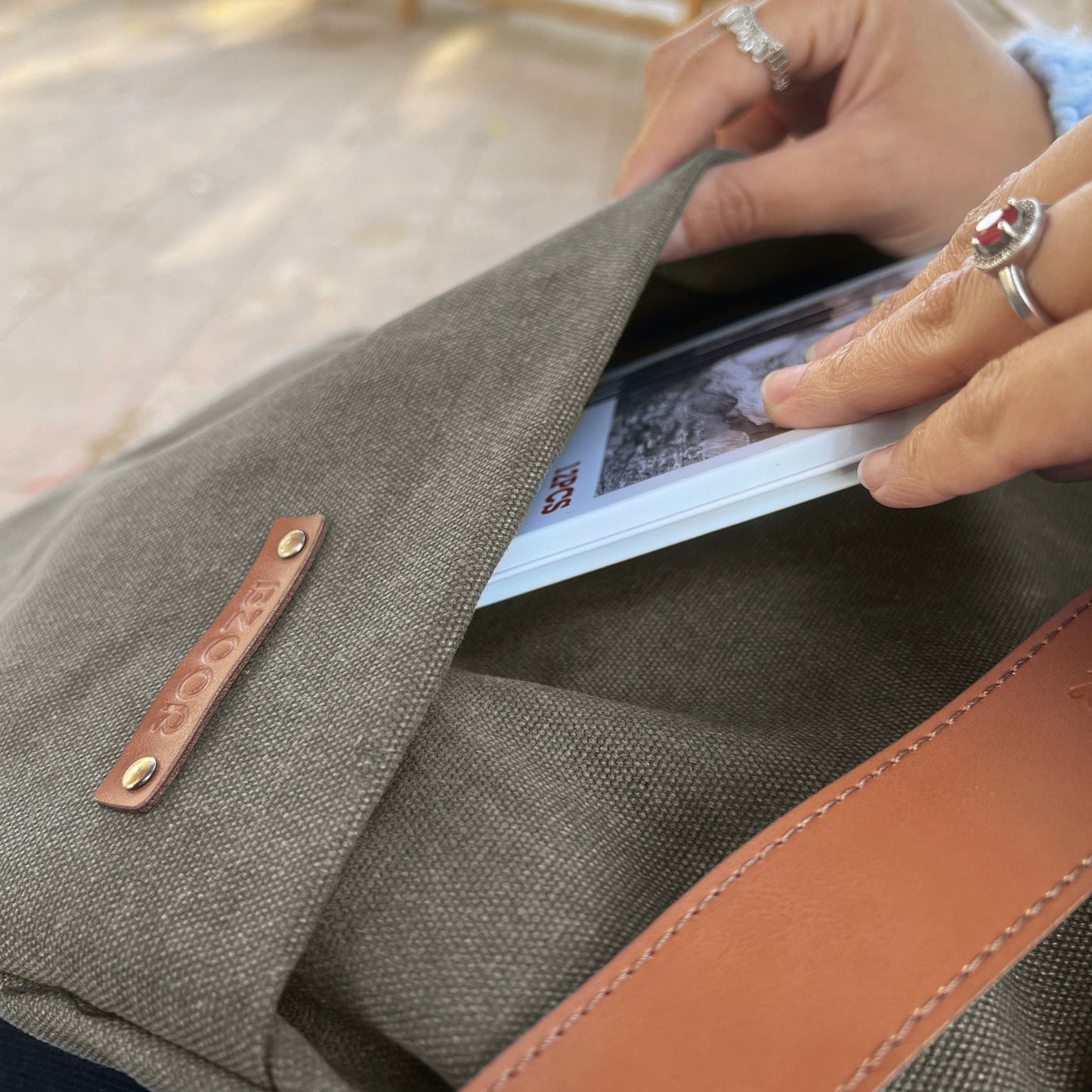 Tote bag - Olive Green
