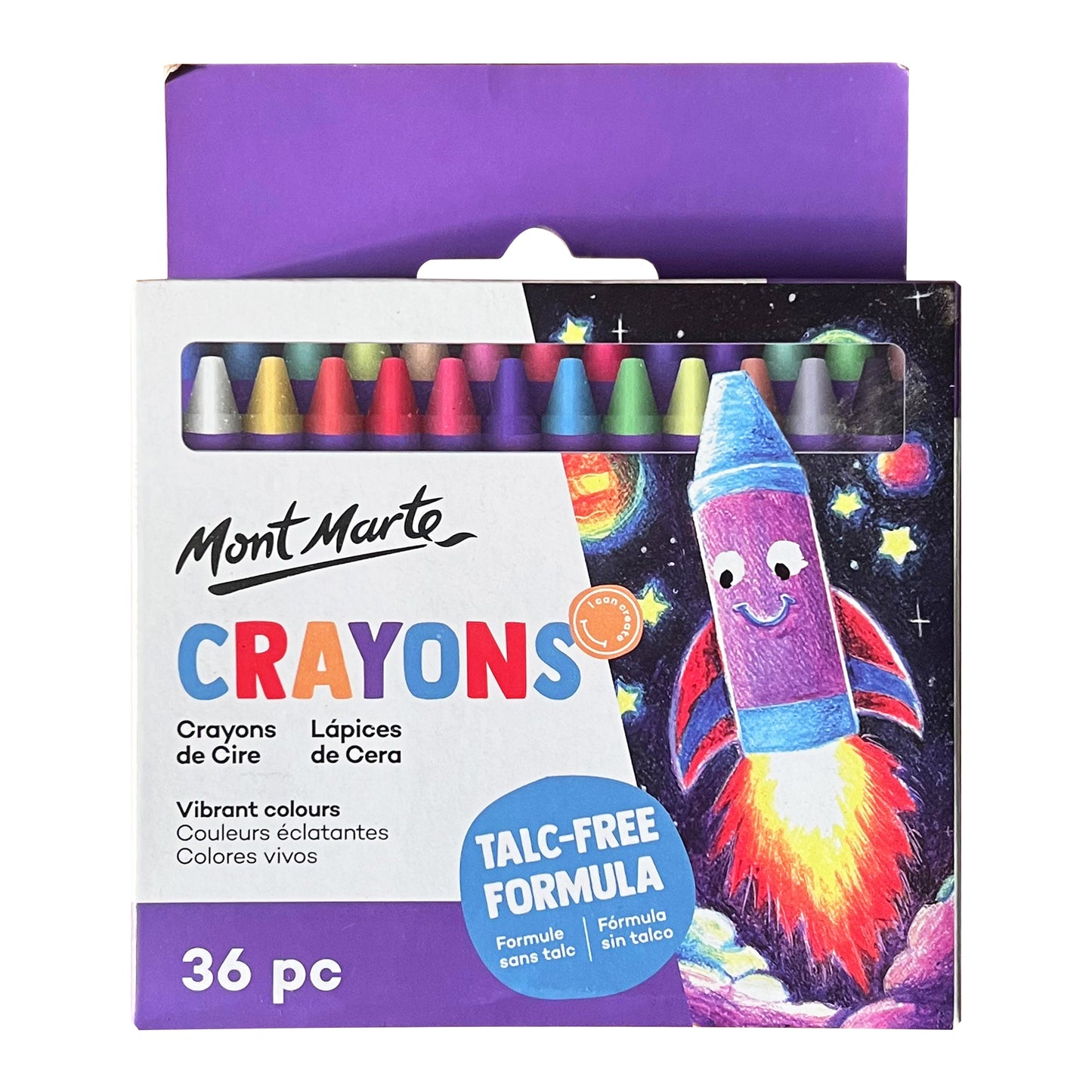 36pc Crayons -  for kids