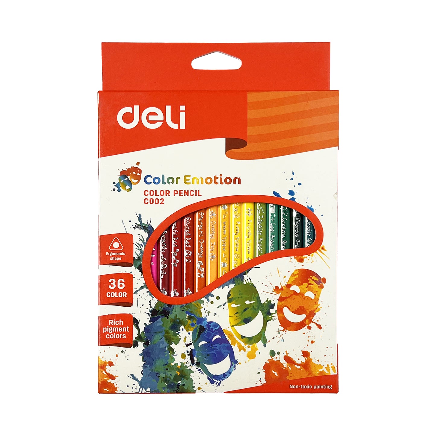 36 Pcs Coloring Pencils - Deli