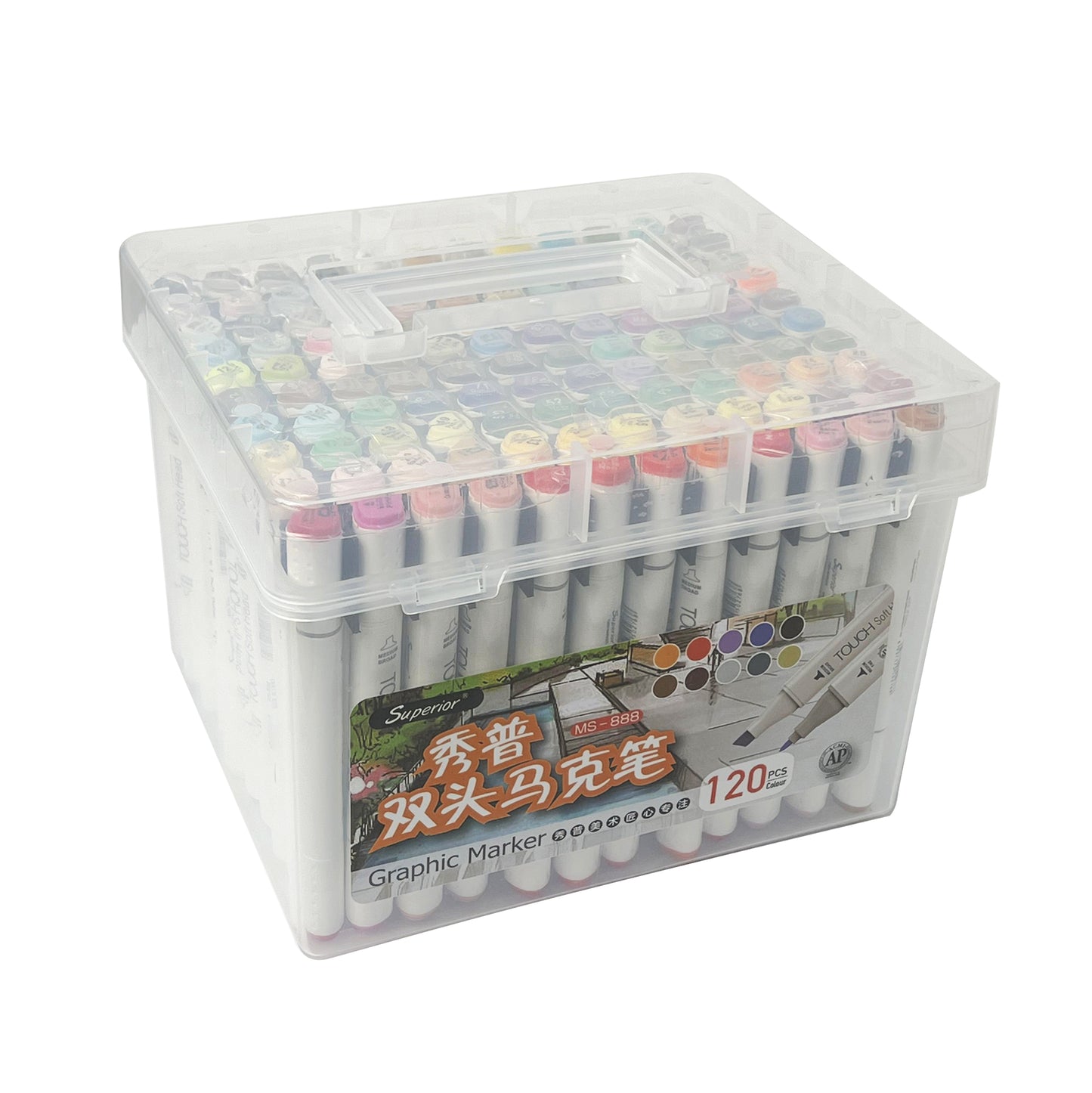 120pcs Markers set  - Superior