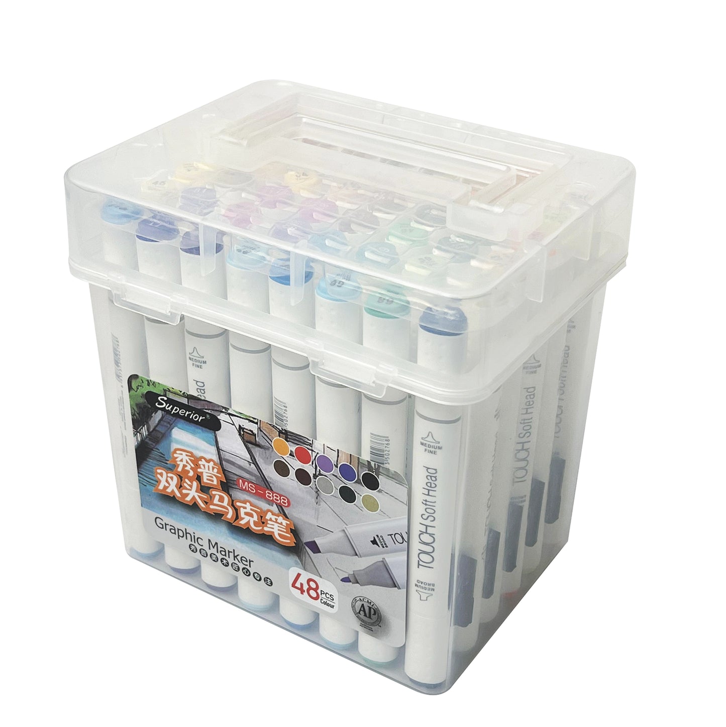 48pcs Markers set  - Superior