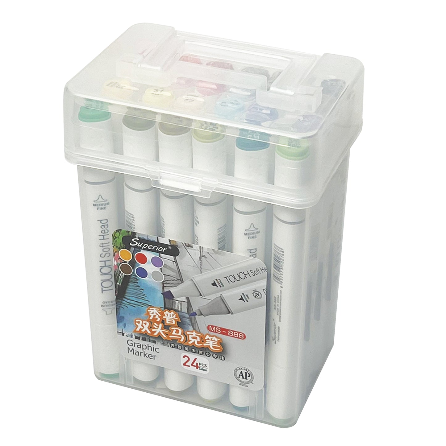 24pcs Markers set  - Superior