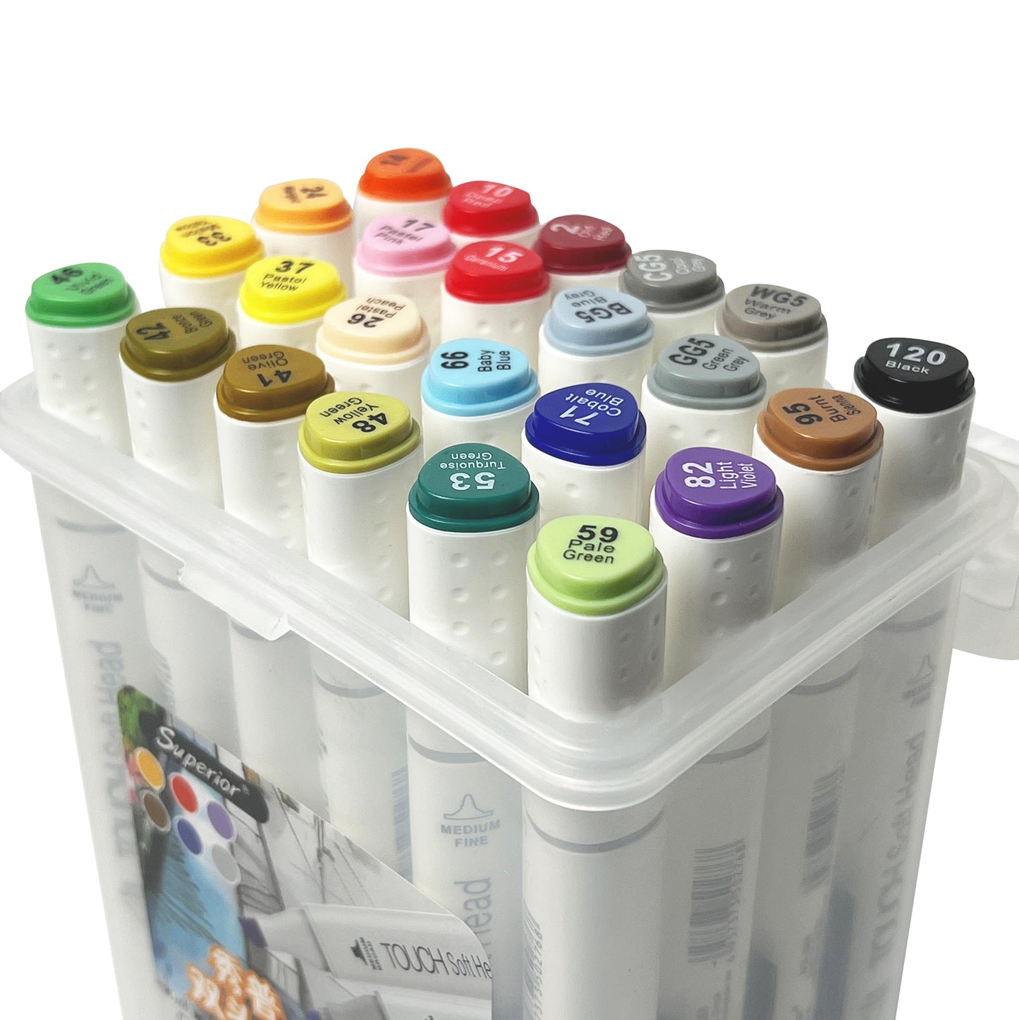 24pcs Markers set  - Superior