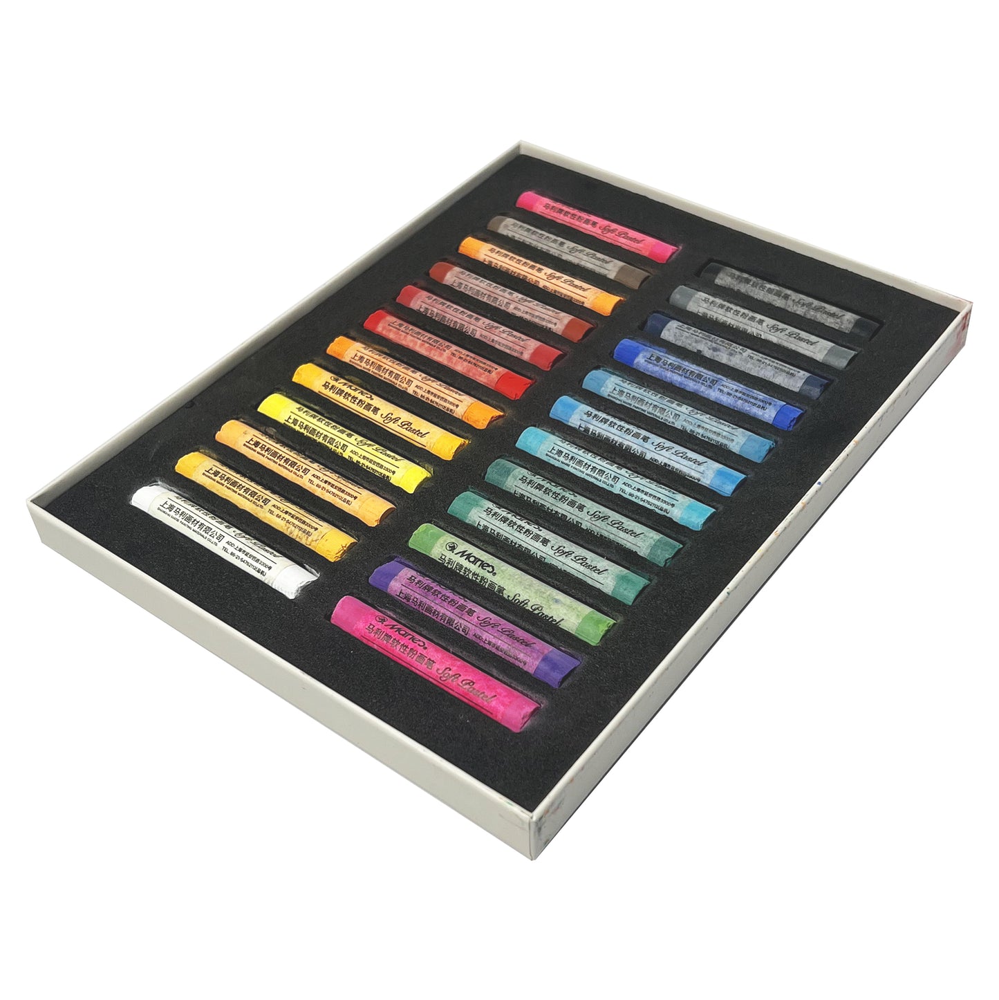 24Pcs Soft Pastels set - Maries