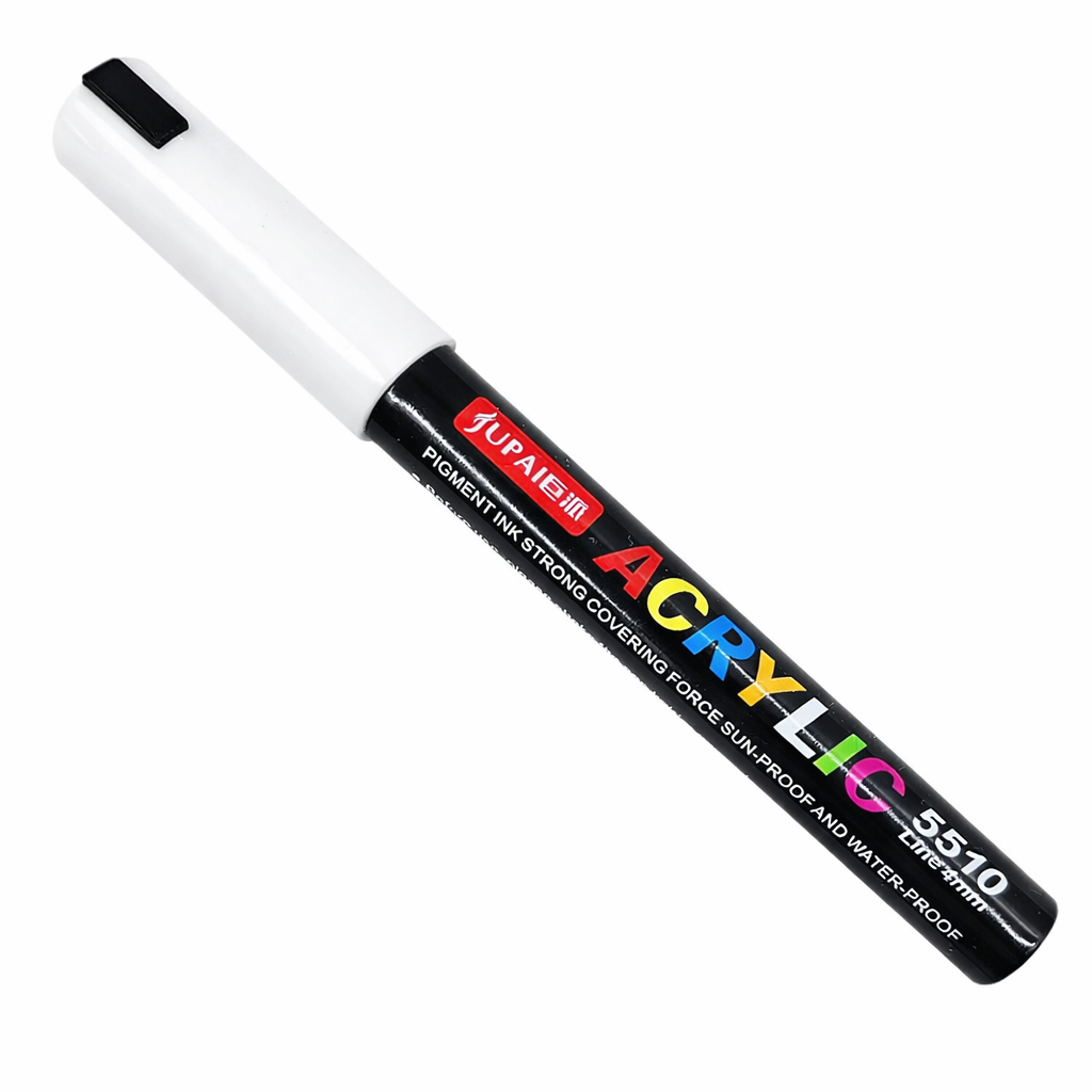 Acrylic Marker Pen 4 mm - white
