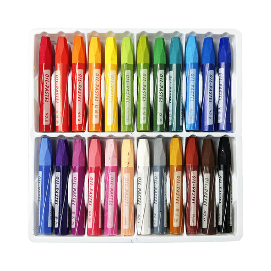 24Pcs Oil Pastel Colors