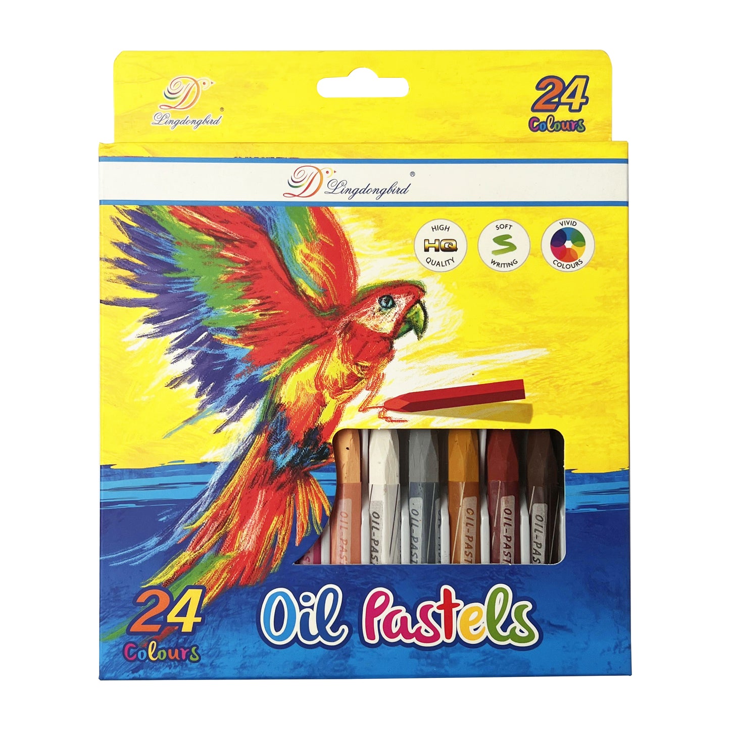 24Pcs Oil Pastel Colors