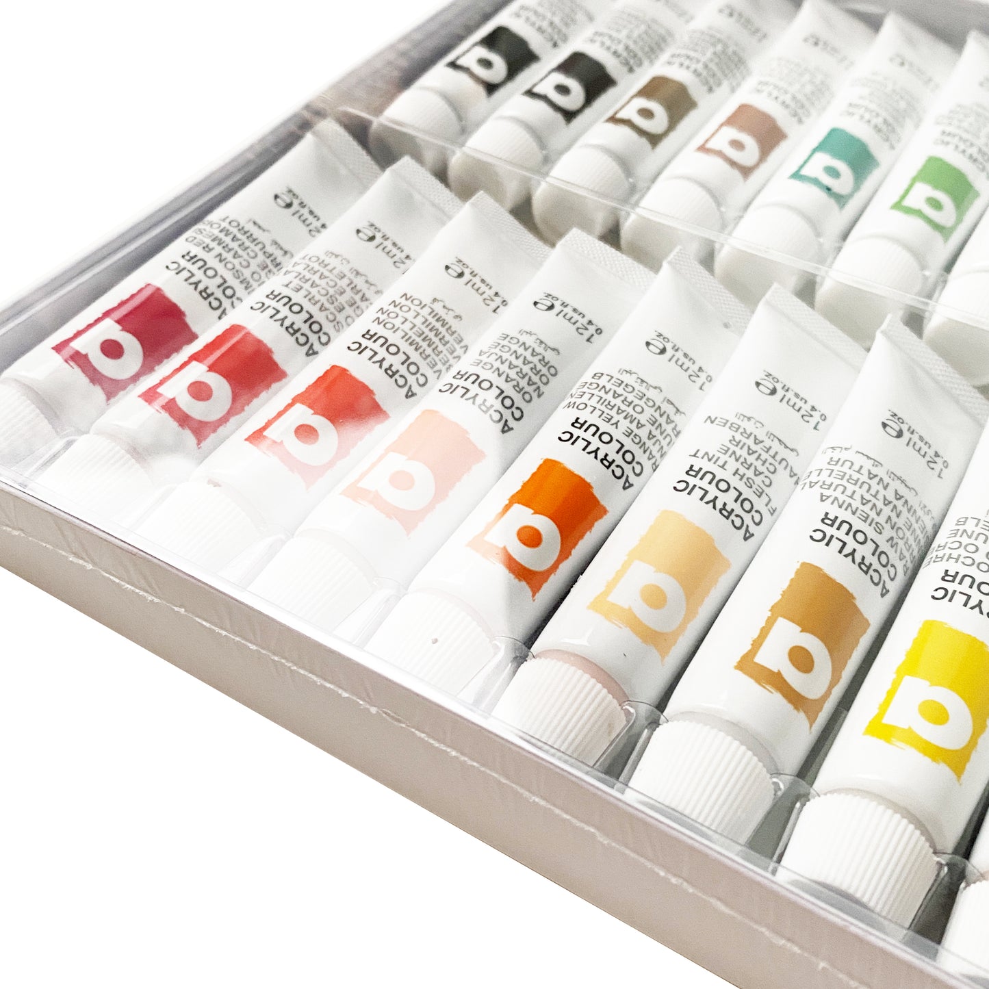 24 Tubes Acrylic Set - Art rangers