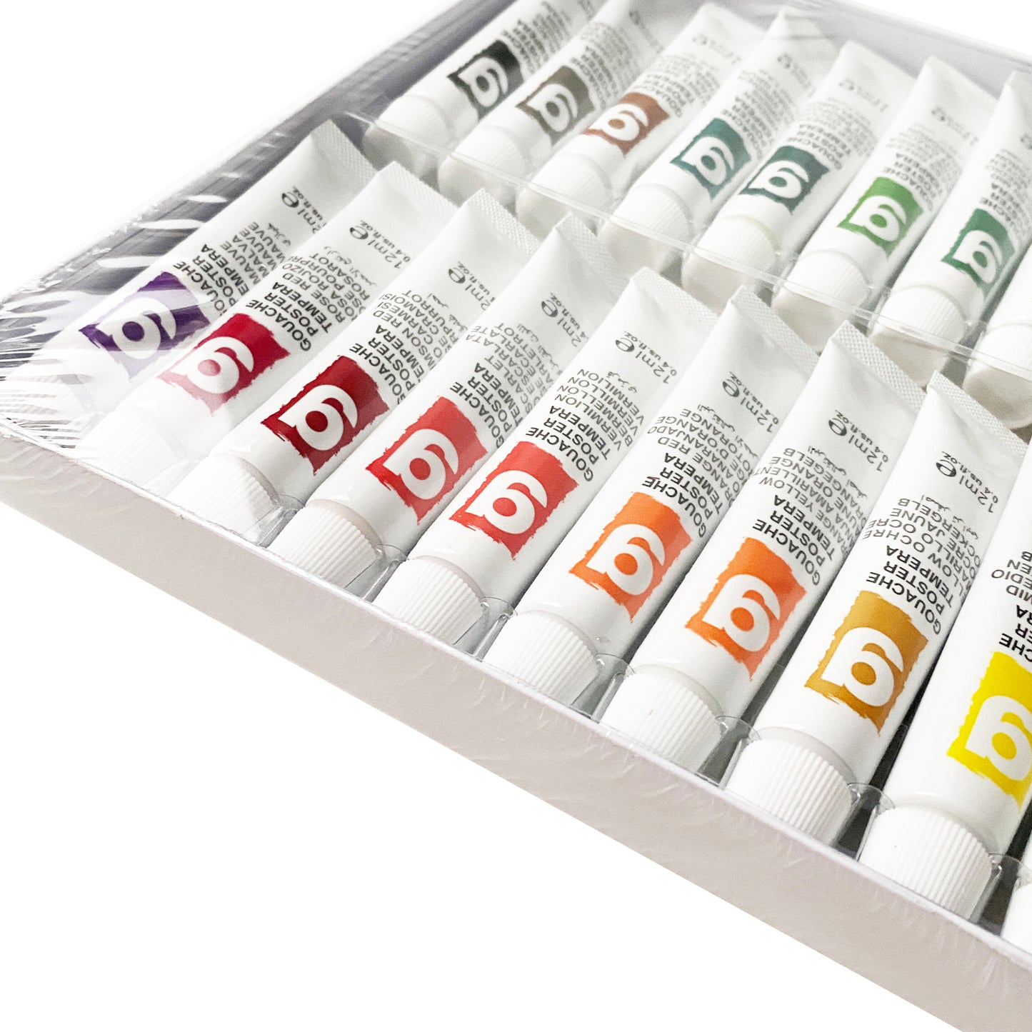 24 Tubes Gouache Set - Art rangers