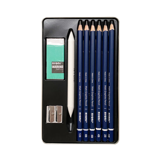 Drawing pencils 9Pcs Set - NYONI