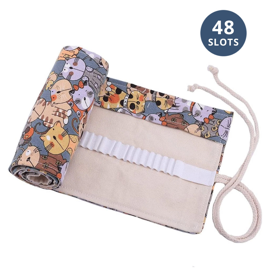 Roll-up Pencil Case – 48 slots