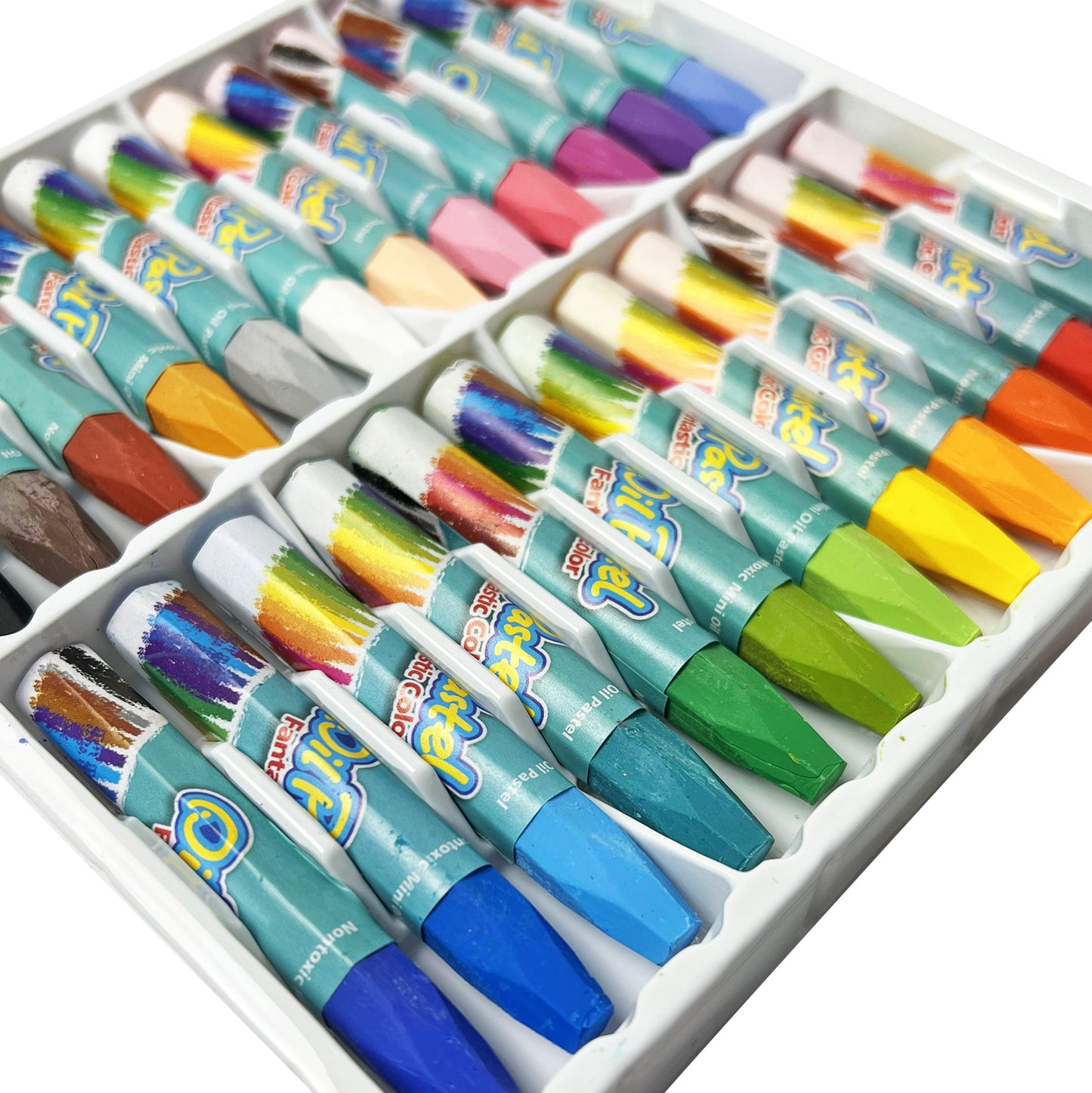 24Pcs Oil Pastel Colors