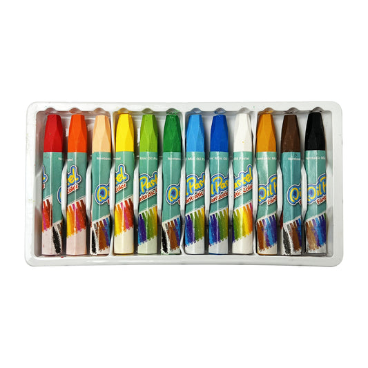 12Pcs Oil Pastel Colors