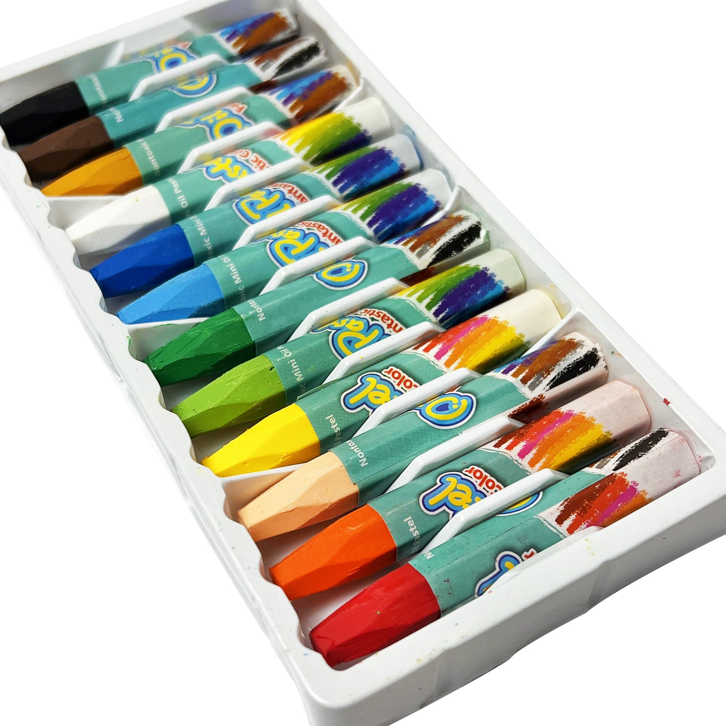 12Pcs Oil Pastel Colors