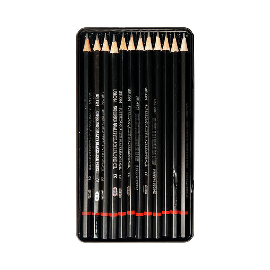 12 Pcs Drawing Pencil Se - USLAN