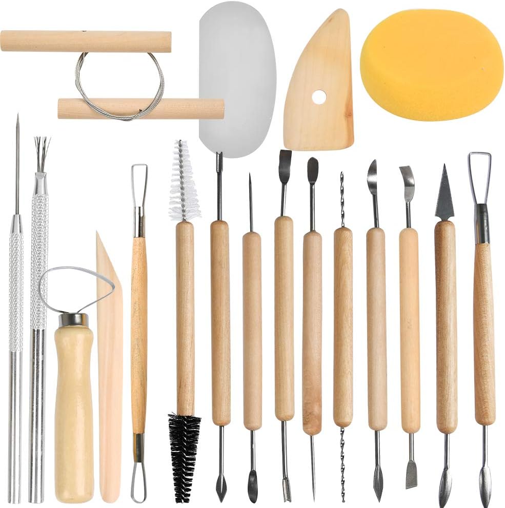 19 Pcs Clay Sculpting Tool Set