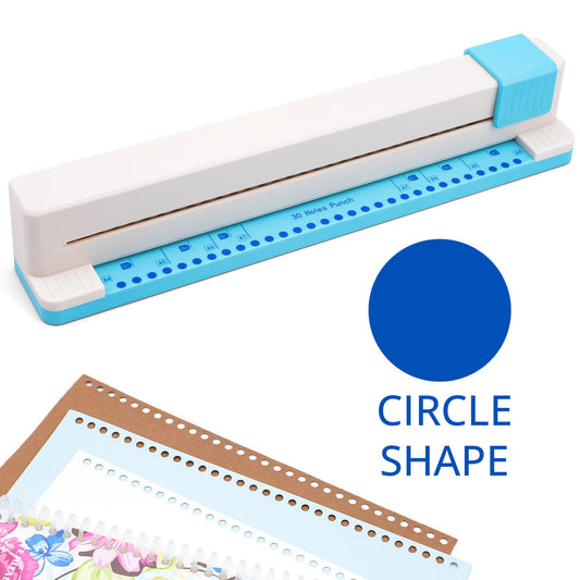 30 Holes Binding Punch - Circle shape