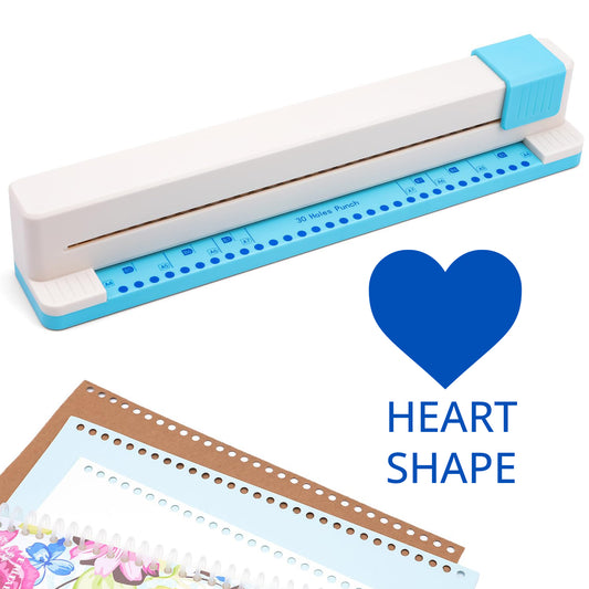 30 Holes Binding Punch - Heart  shape