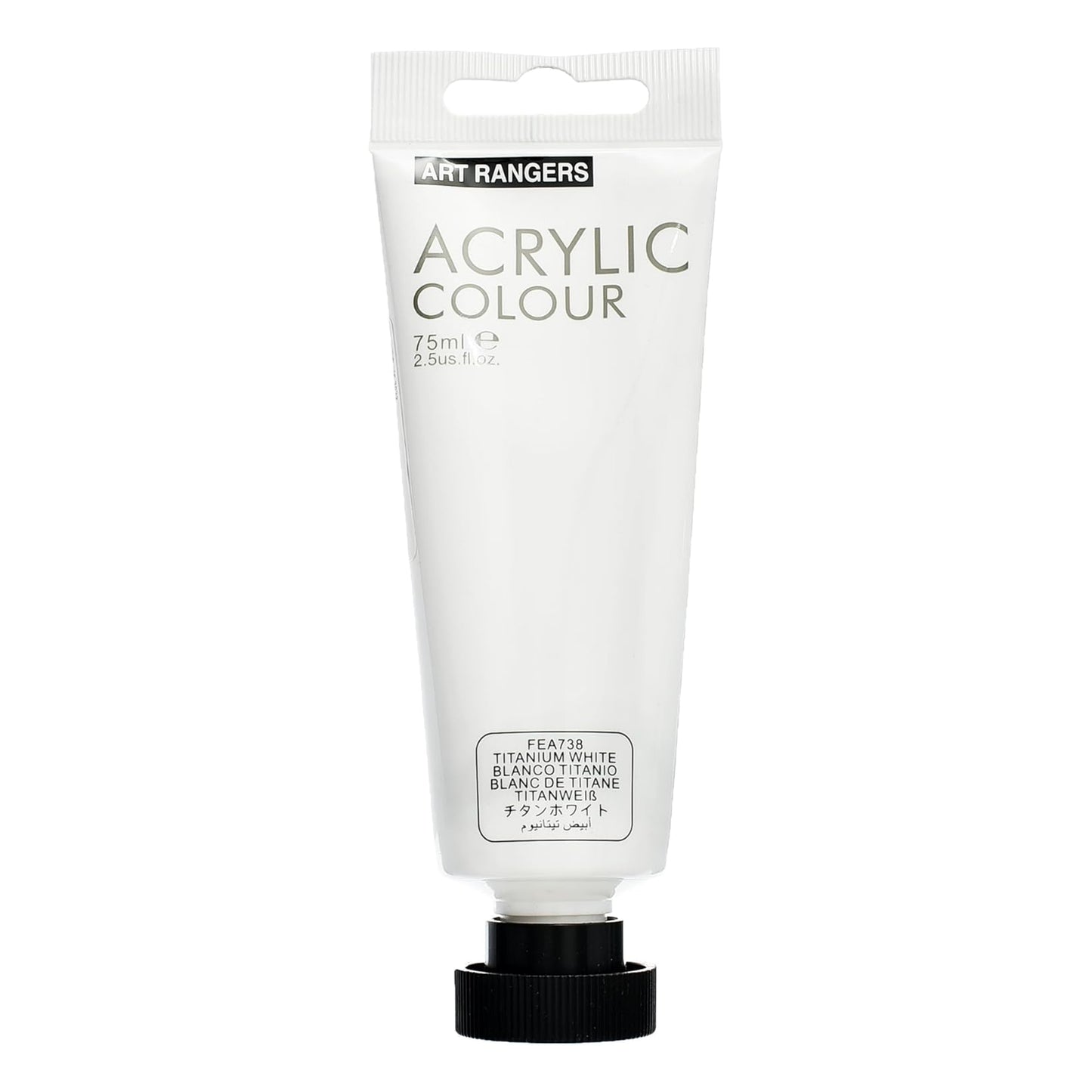 Acrylic Tube White 75 ml - Art rangers